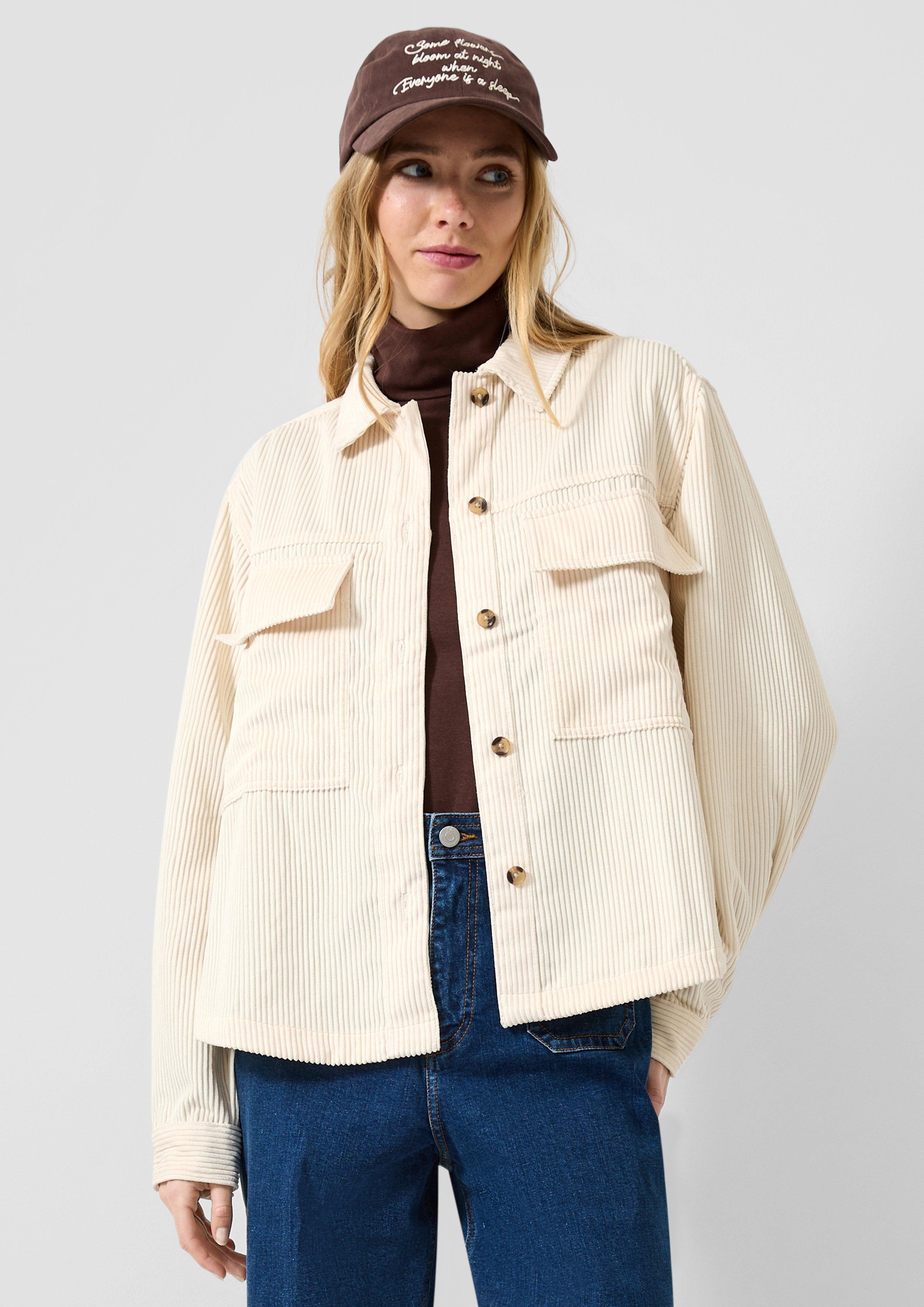 Bluse in Farbe helles beige von QS