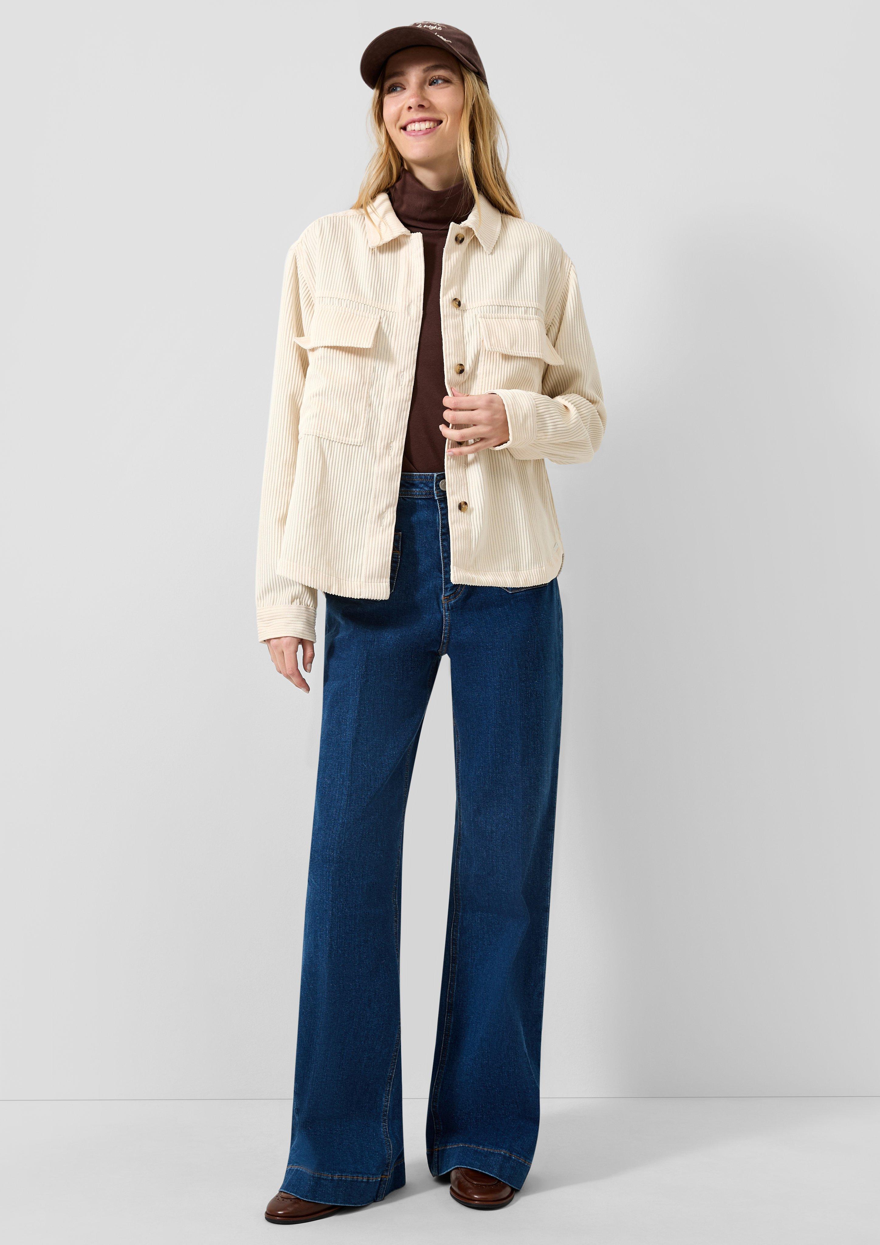 Damen Bluse in beige von QS