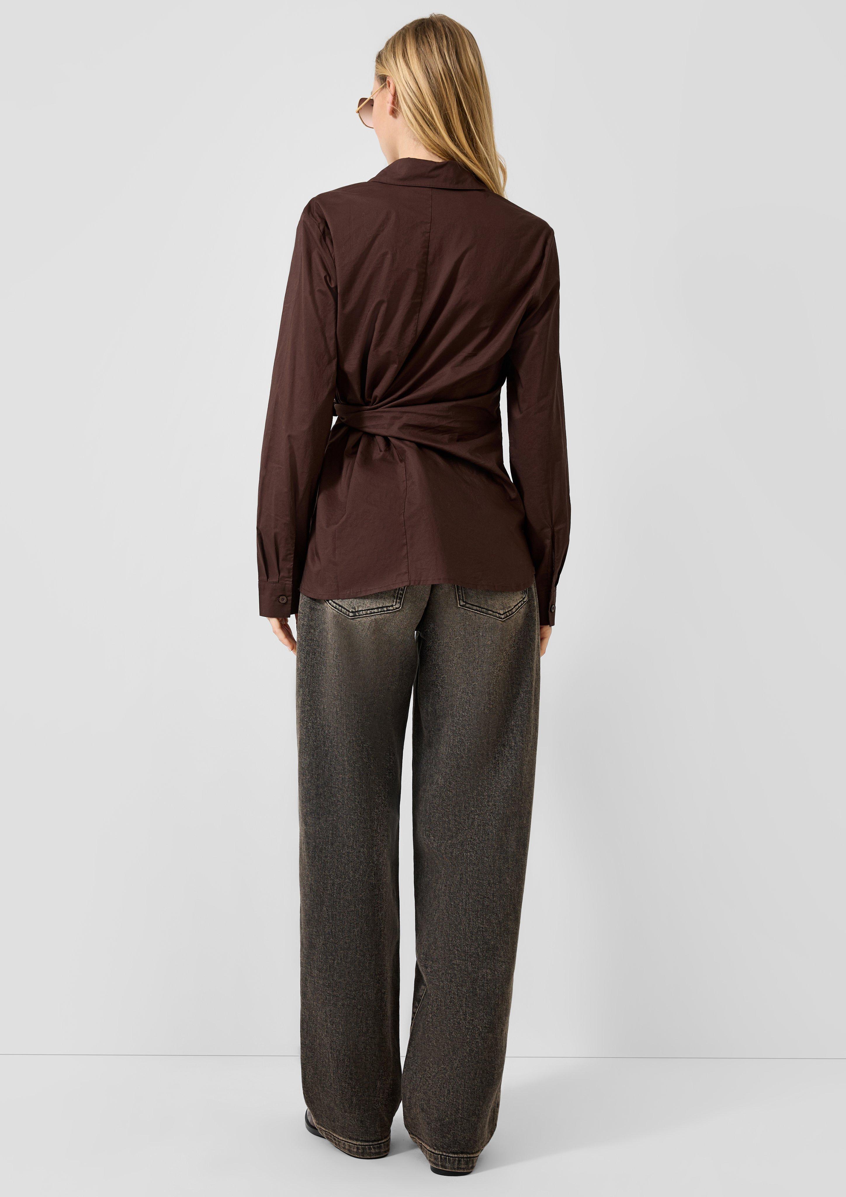 Damen Bluse in braun von QS