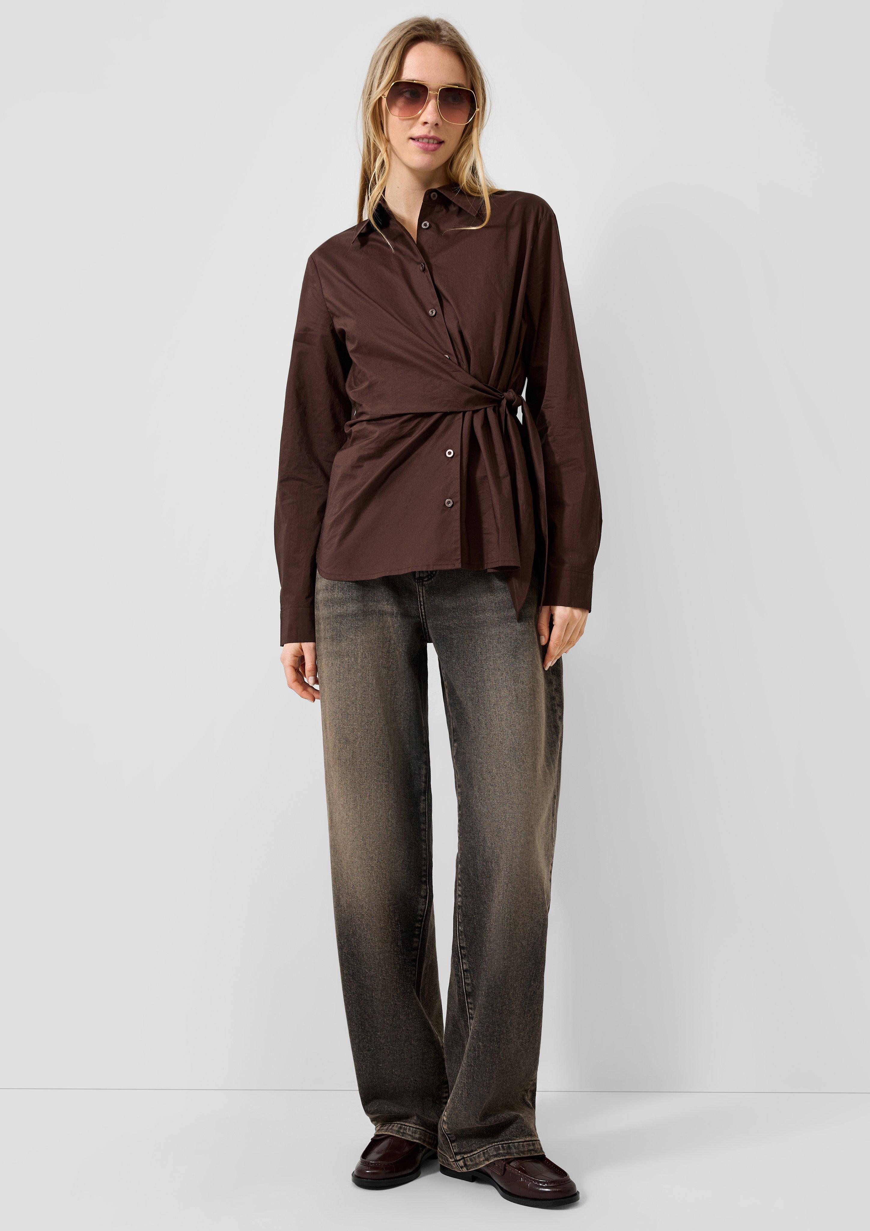 Damen Bluse in braun von QS