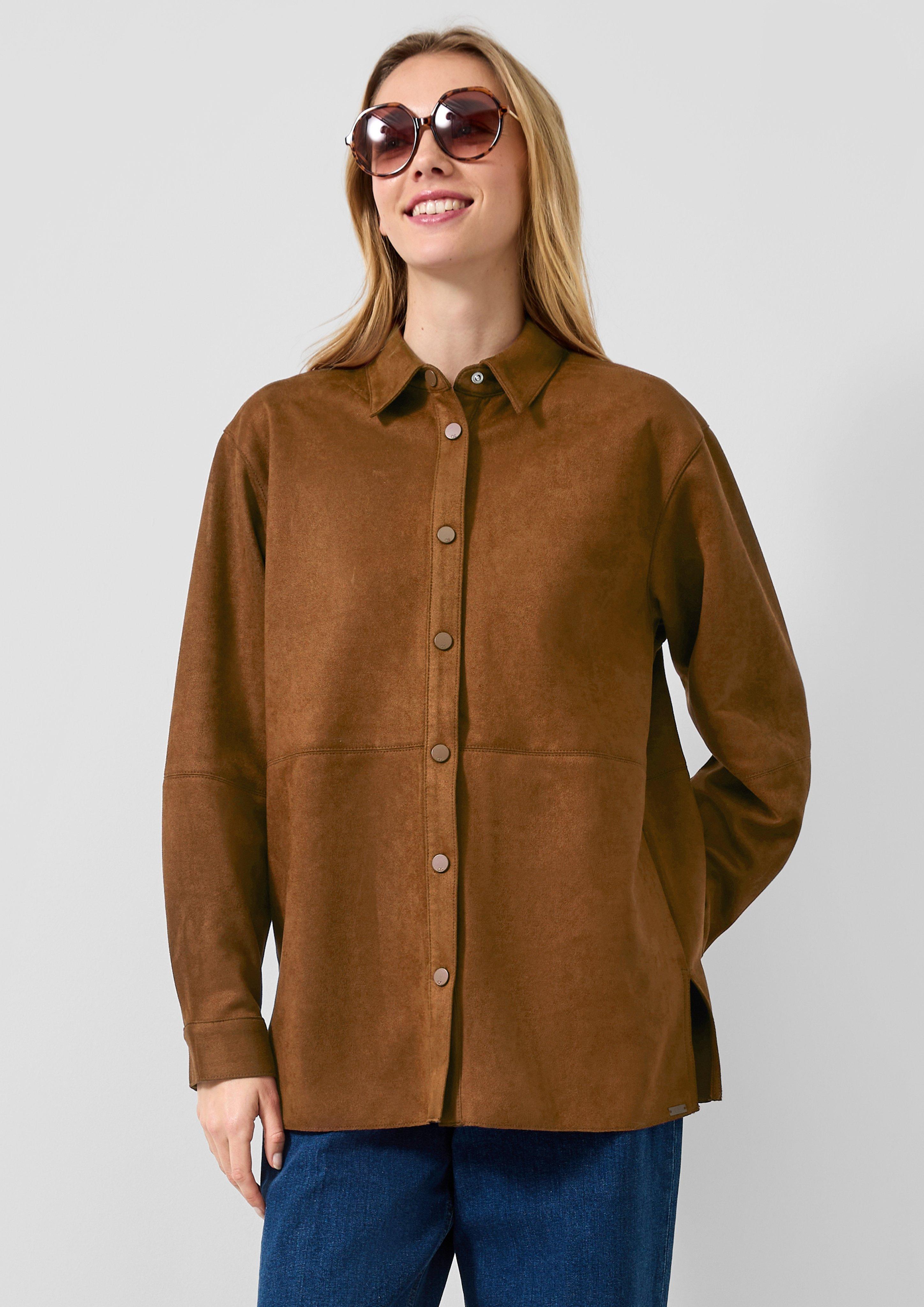 Blouse en caramel de QS