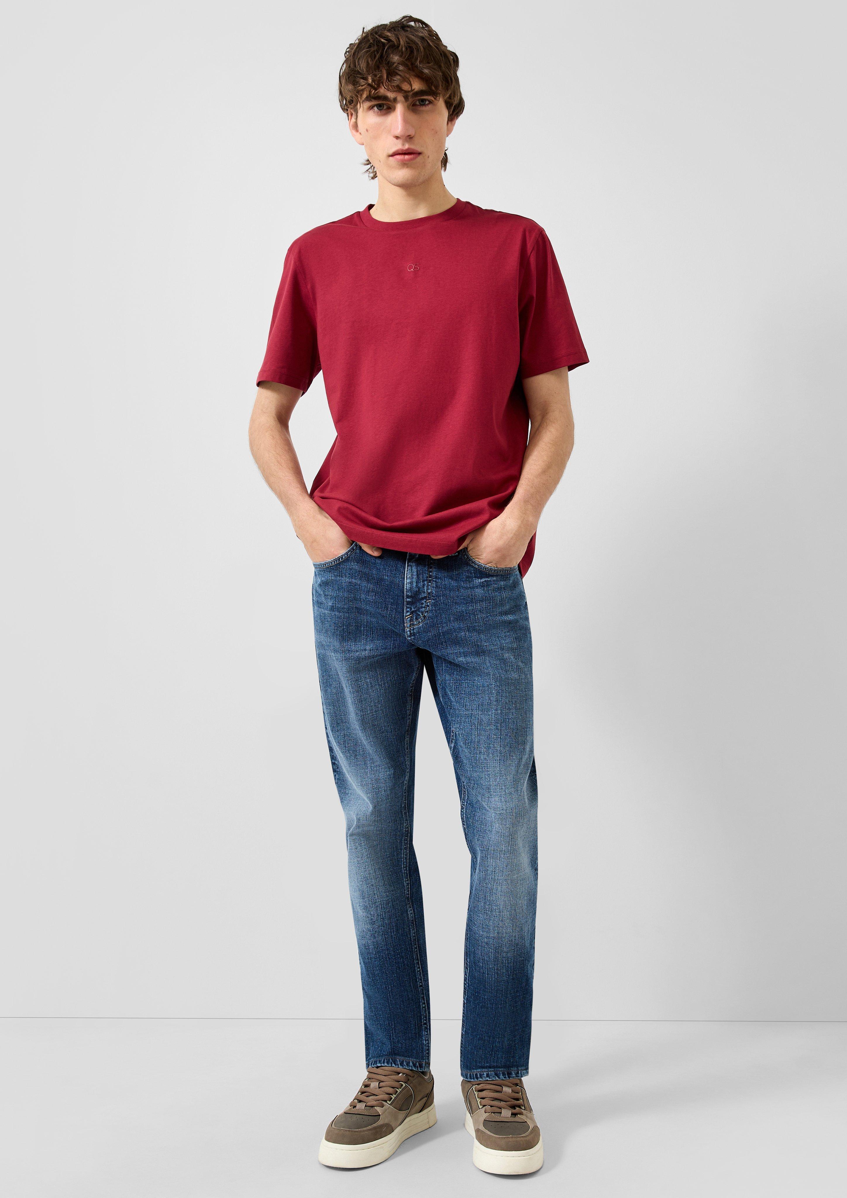 Hommes T-shirt en rouge de QS