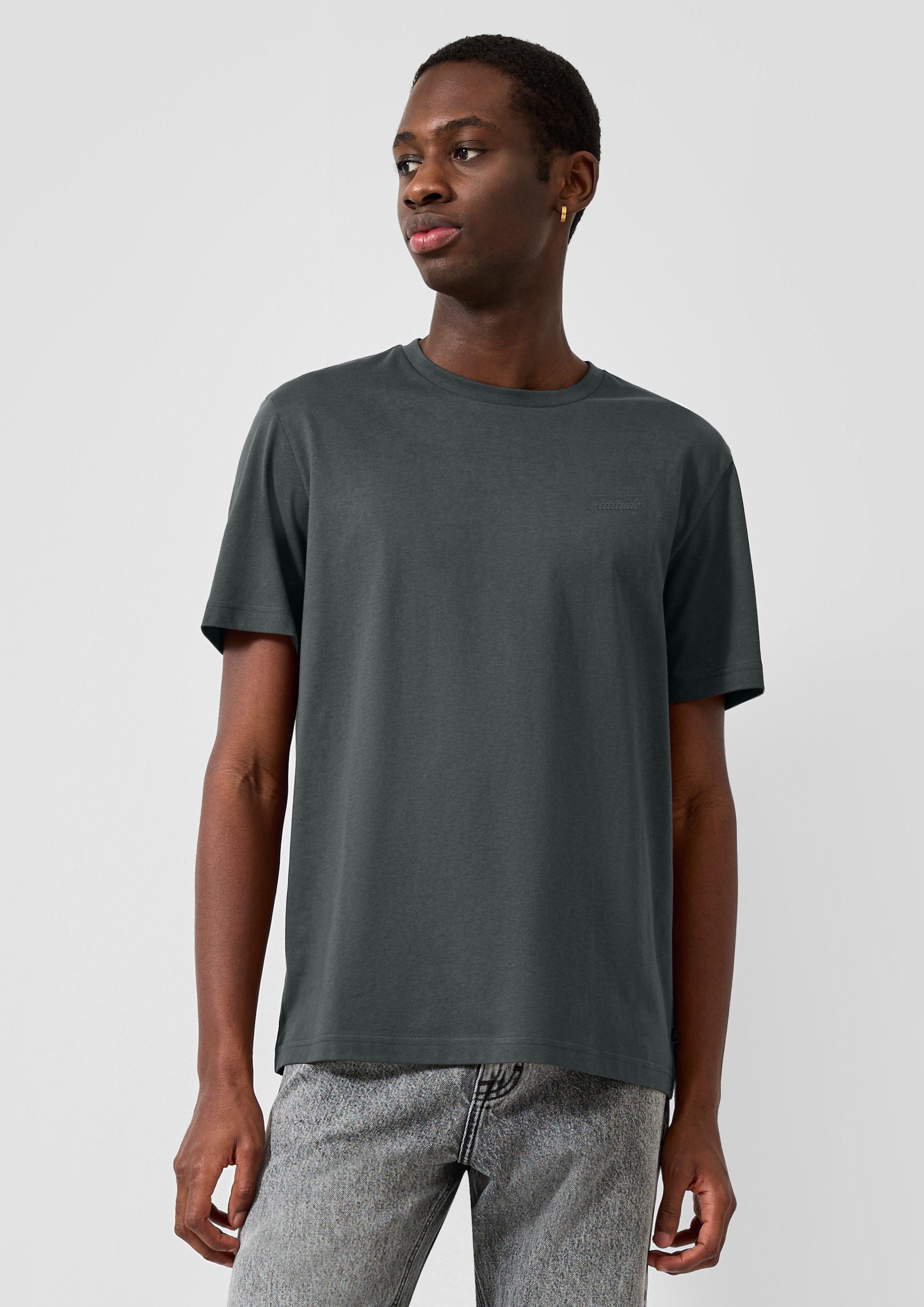 Herren T-Shirt in grau von QS