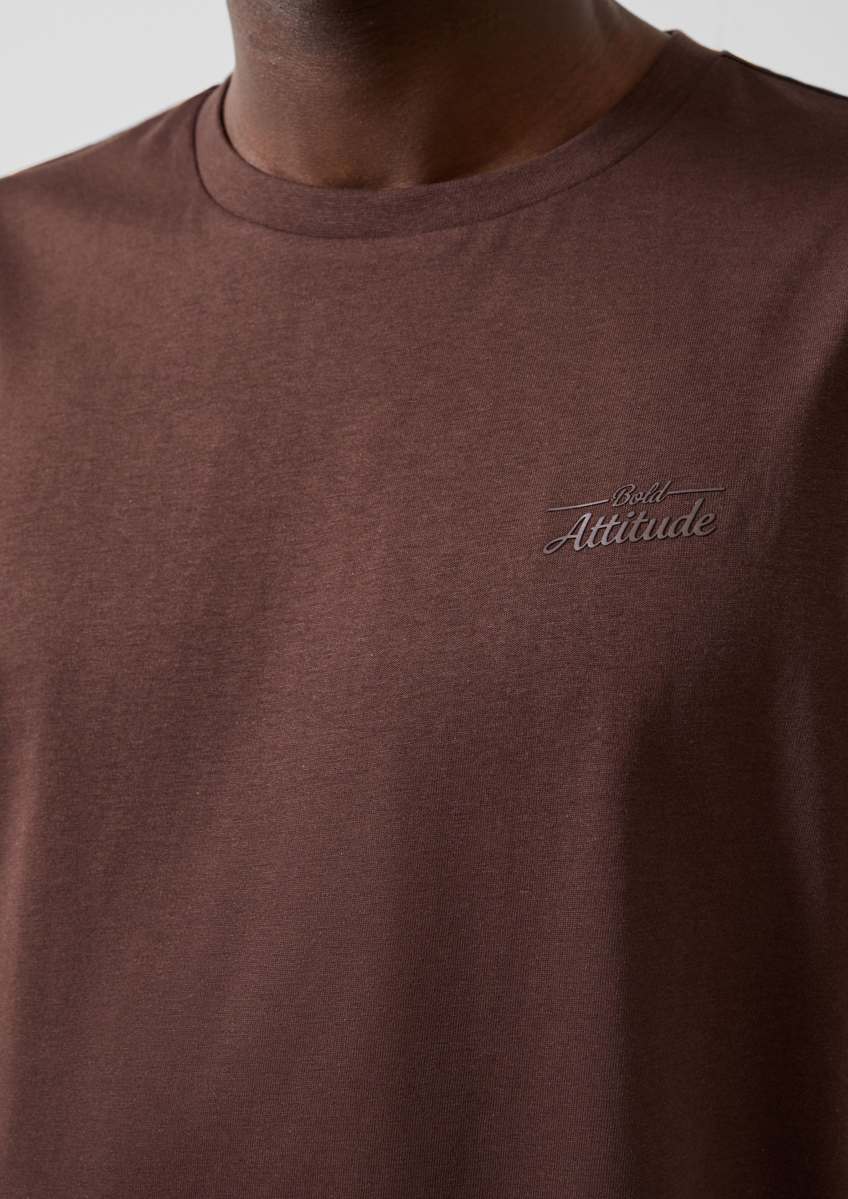 Hommes T-shirt en brun de QS