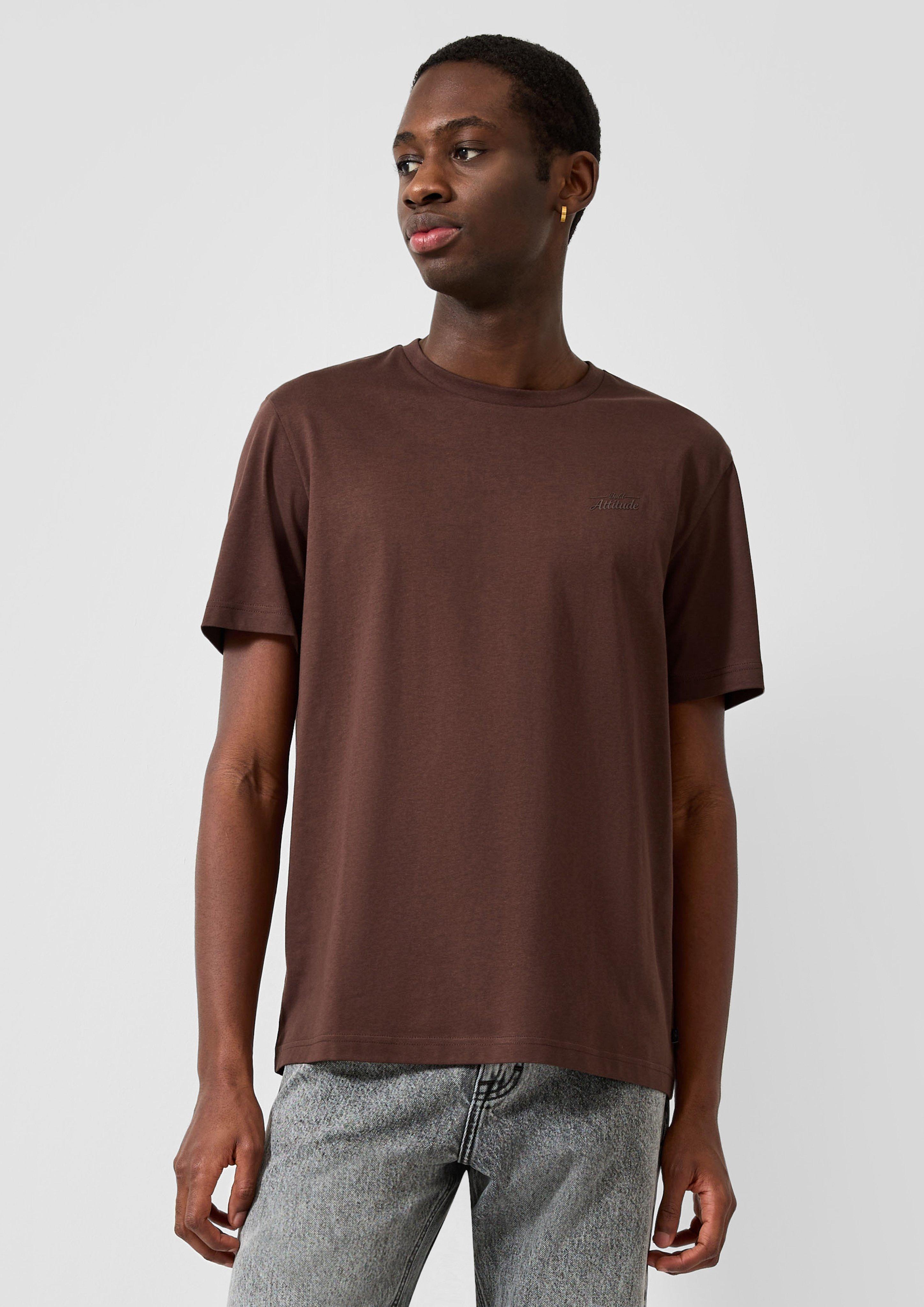 Hommes T-shirt en brun de QS