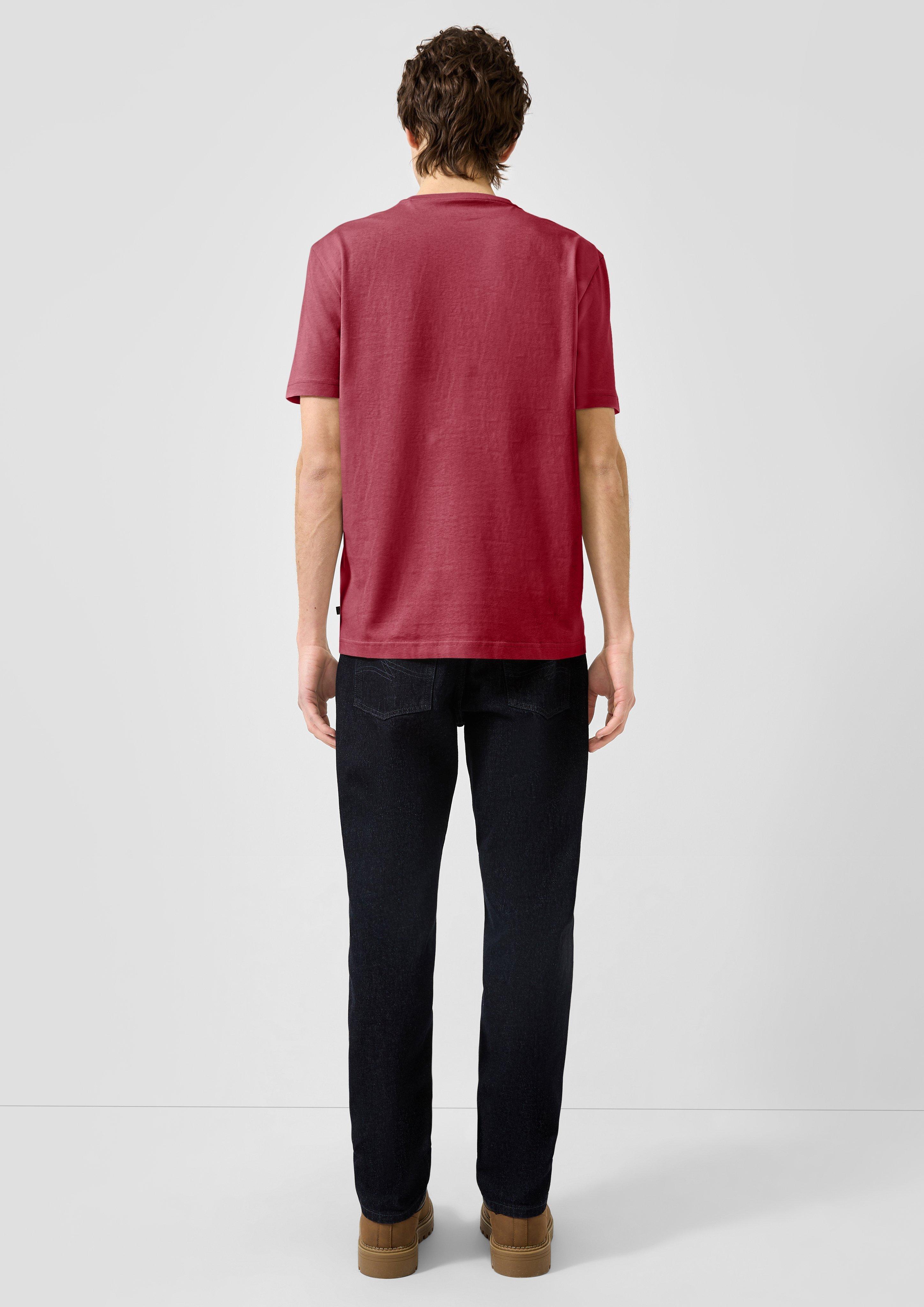 Hommes T-shirt en rouge de QS