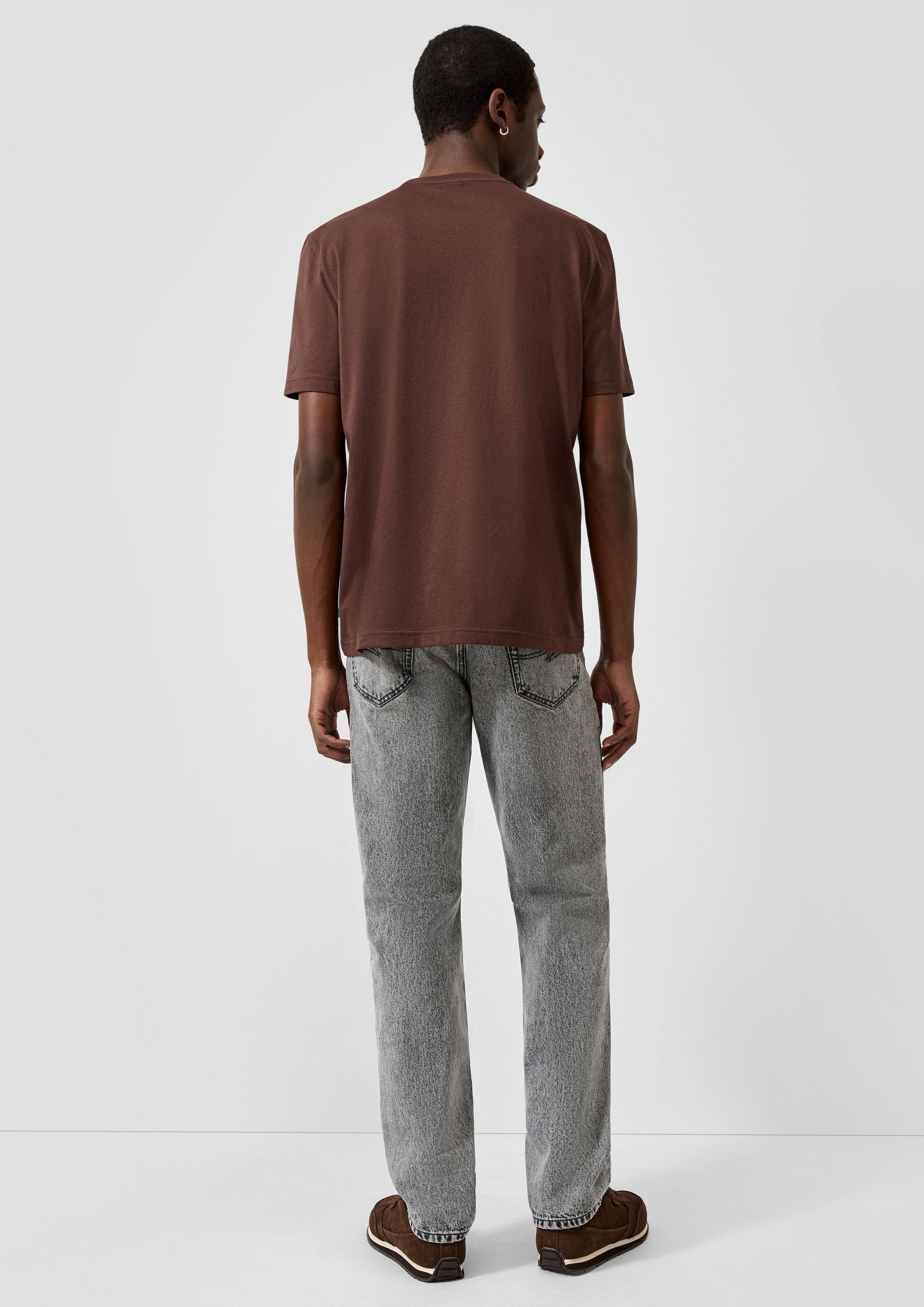 Hommes T-shirt en brun de QS