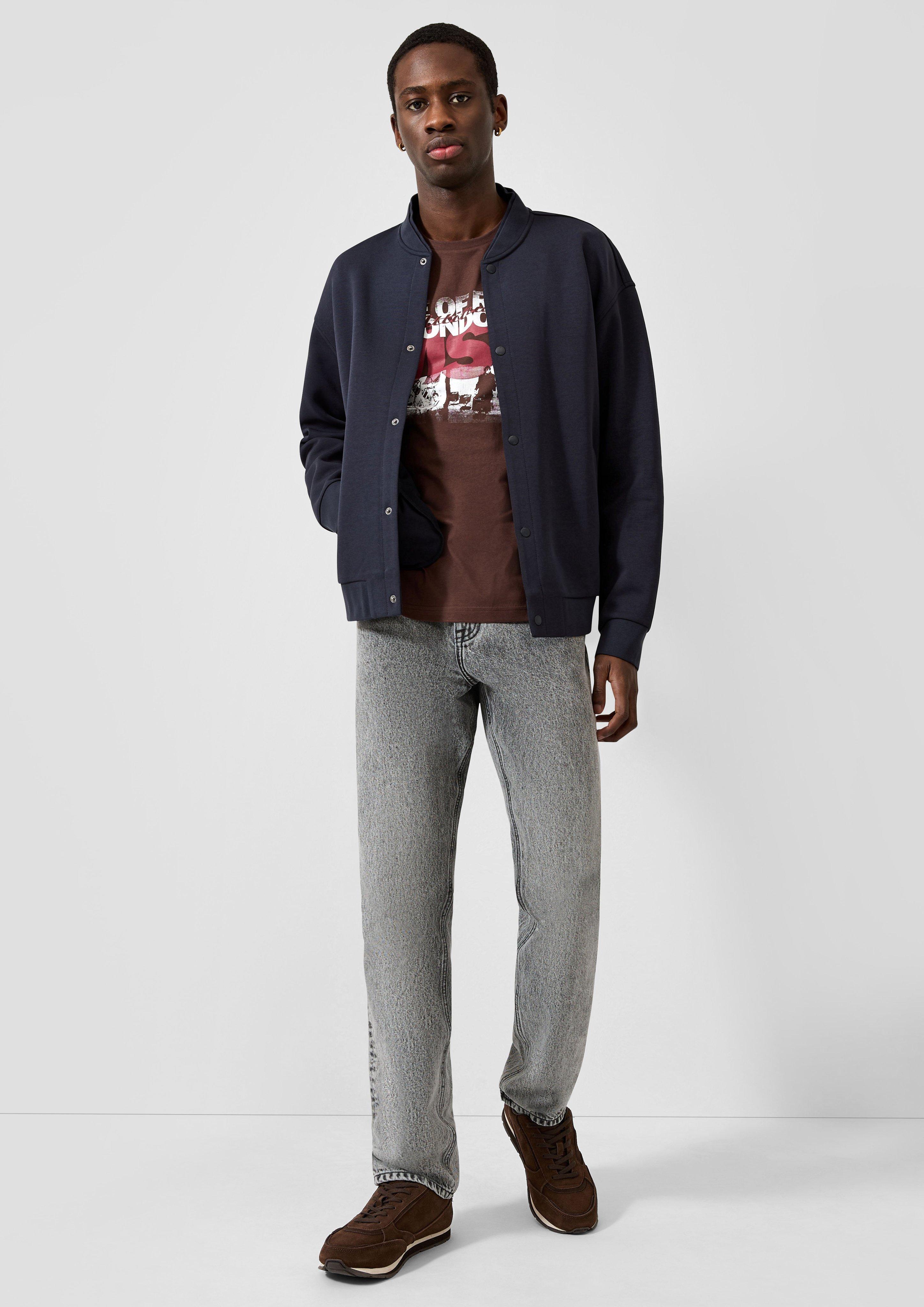 Hommes T-shirt en brun de QS