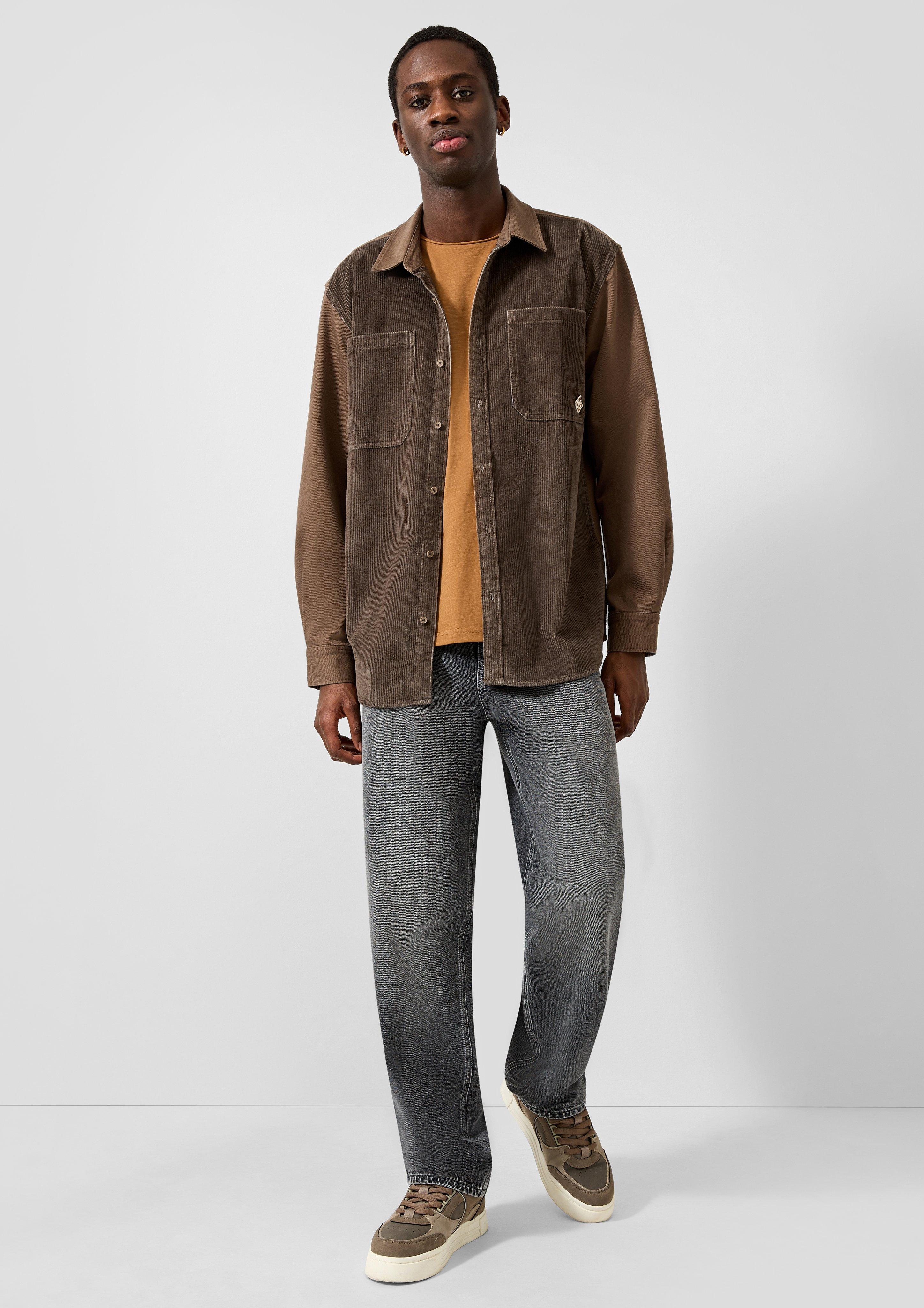 Hommes T-shirt en brun de QS