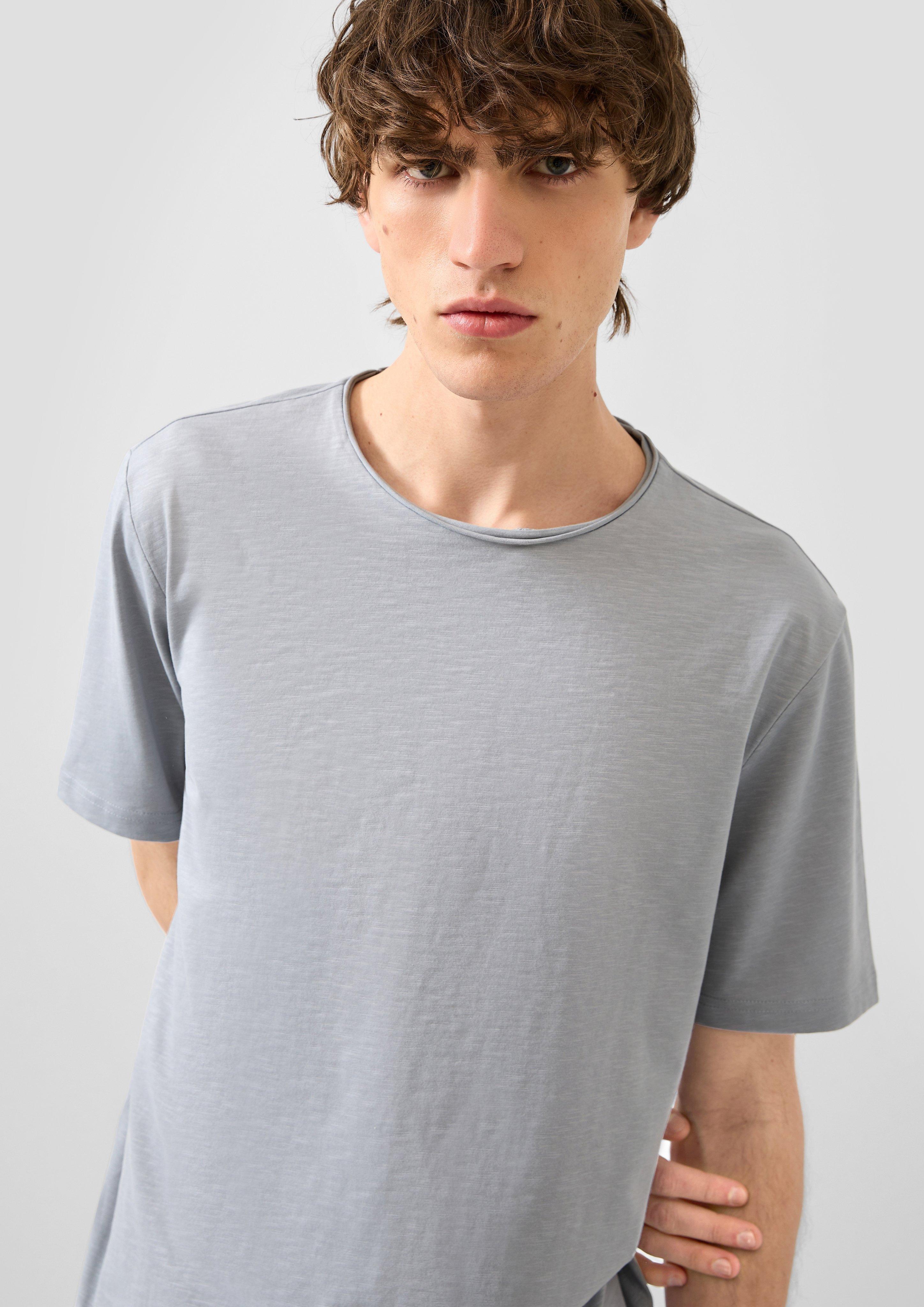 Hommes T-shirt en gris de QS