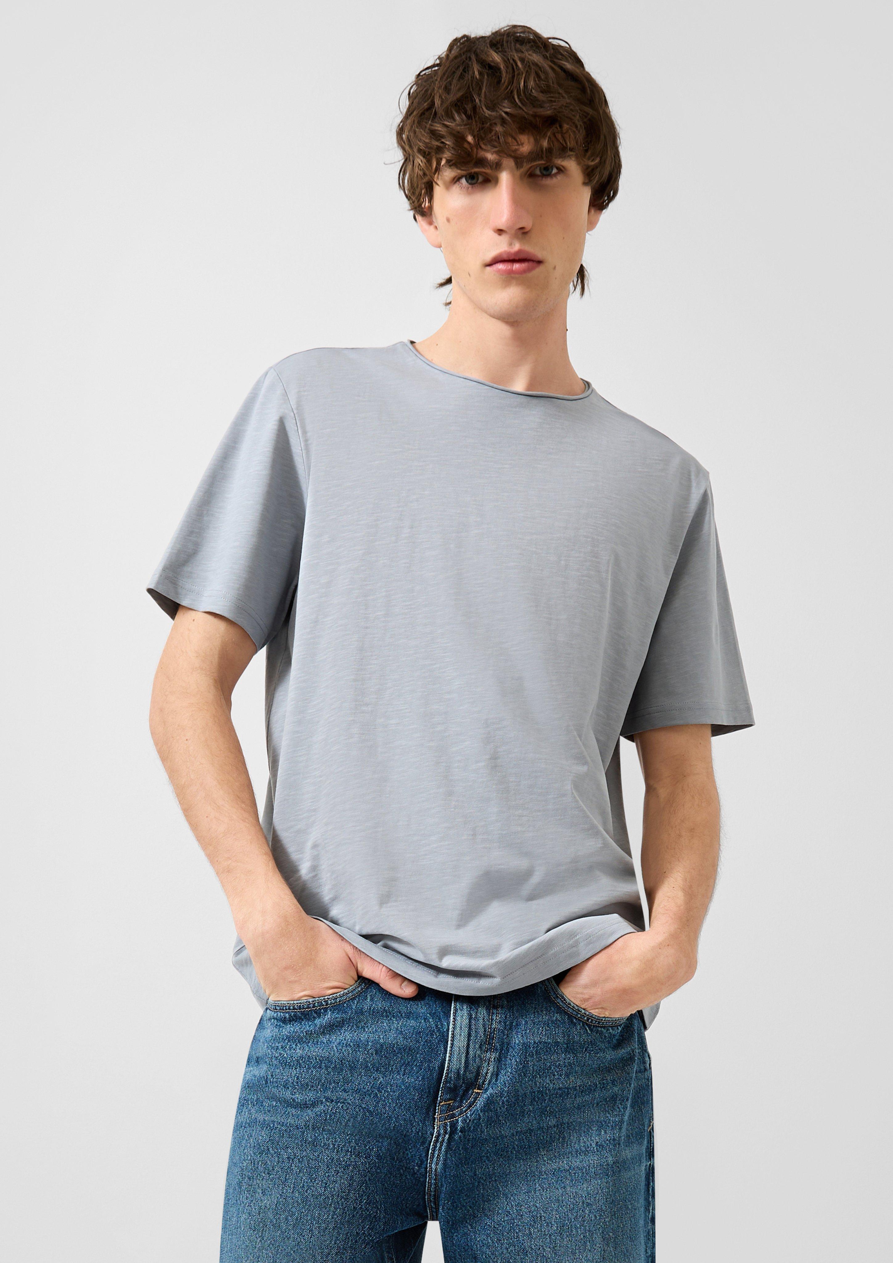 Hommes T-shirt en gris de QS