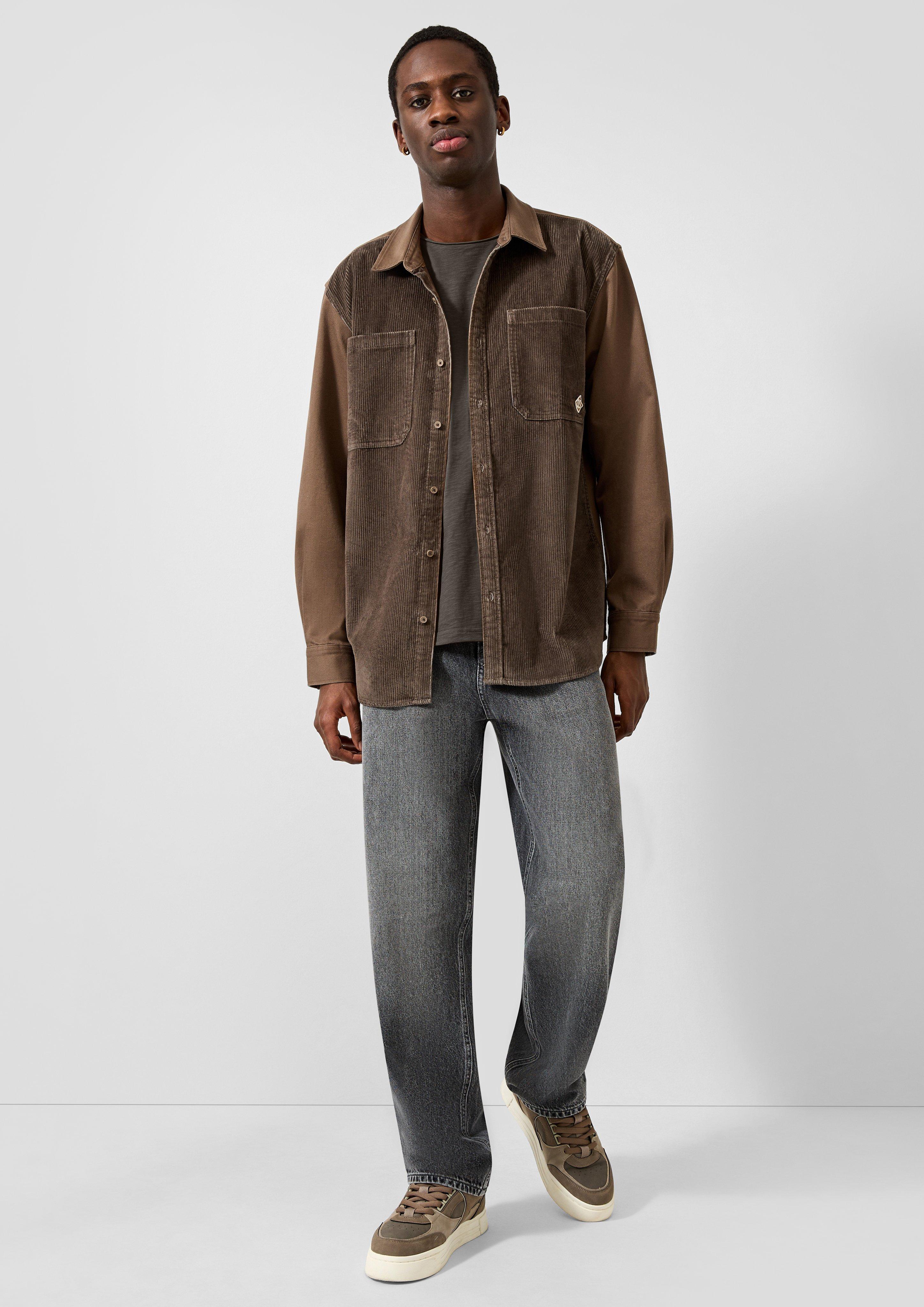 Hommes T-shirt en gris de QS