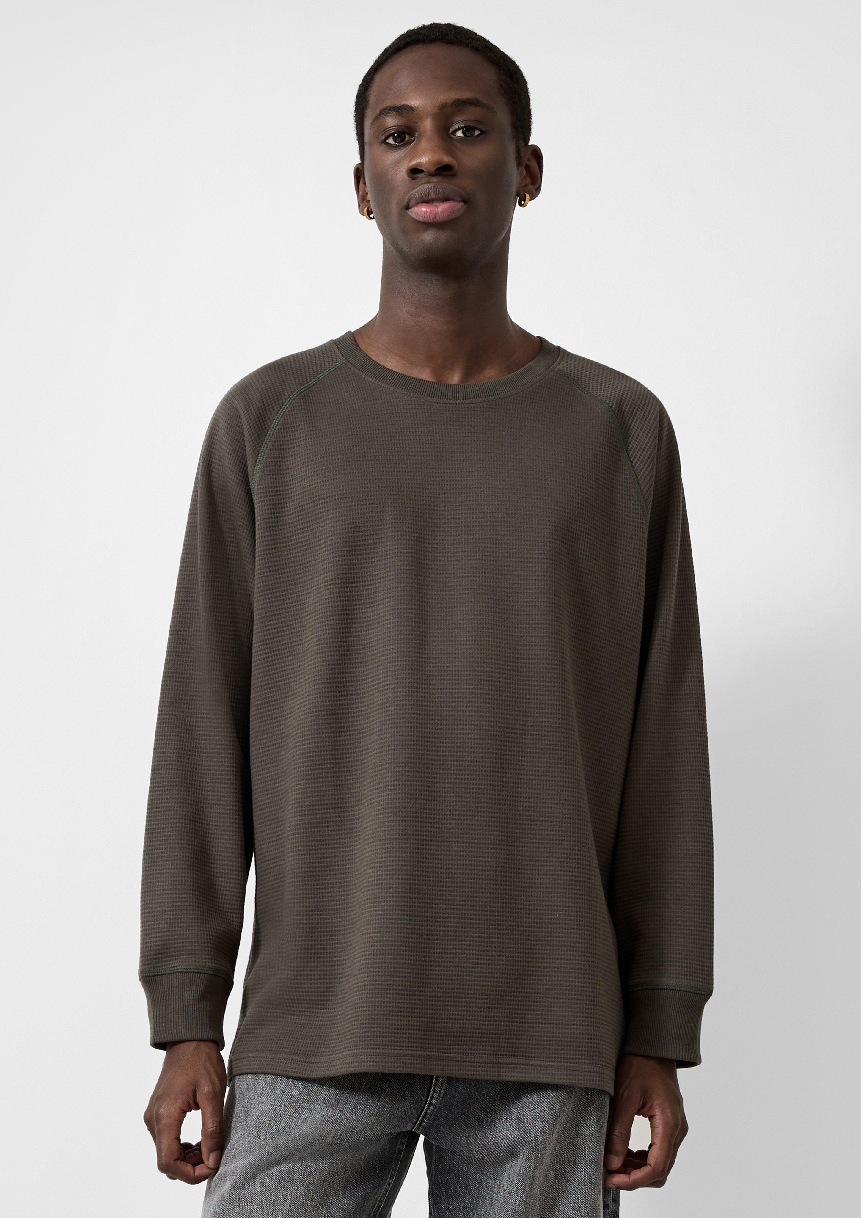 T-Shirt in donkergrijs van QS