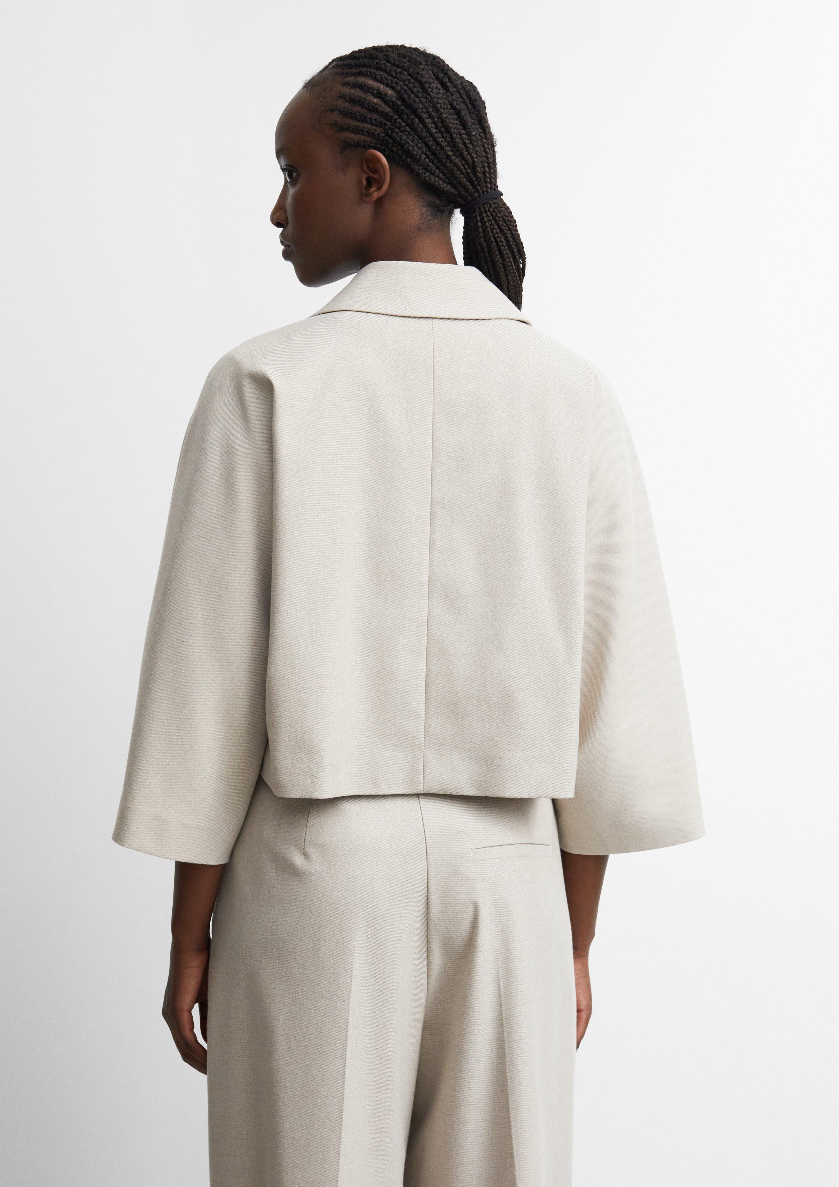 Indoor blazer in beige by COMMA