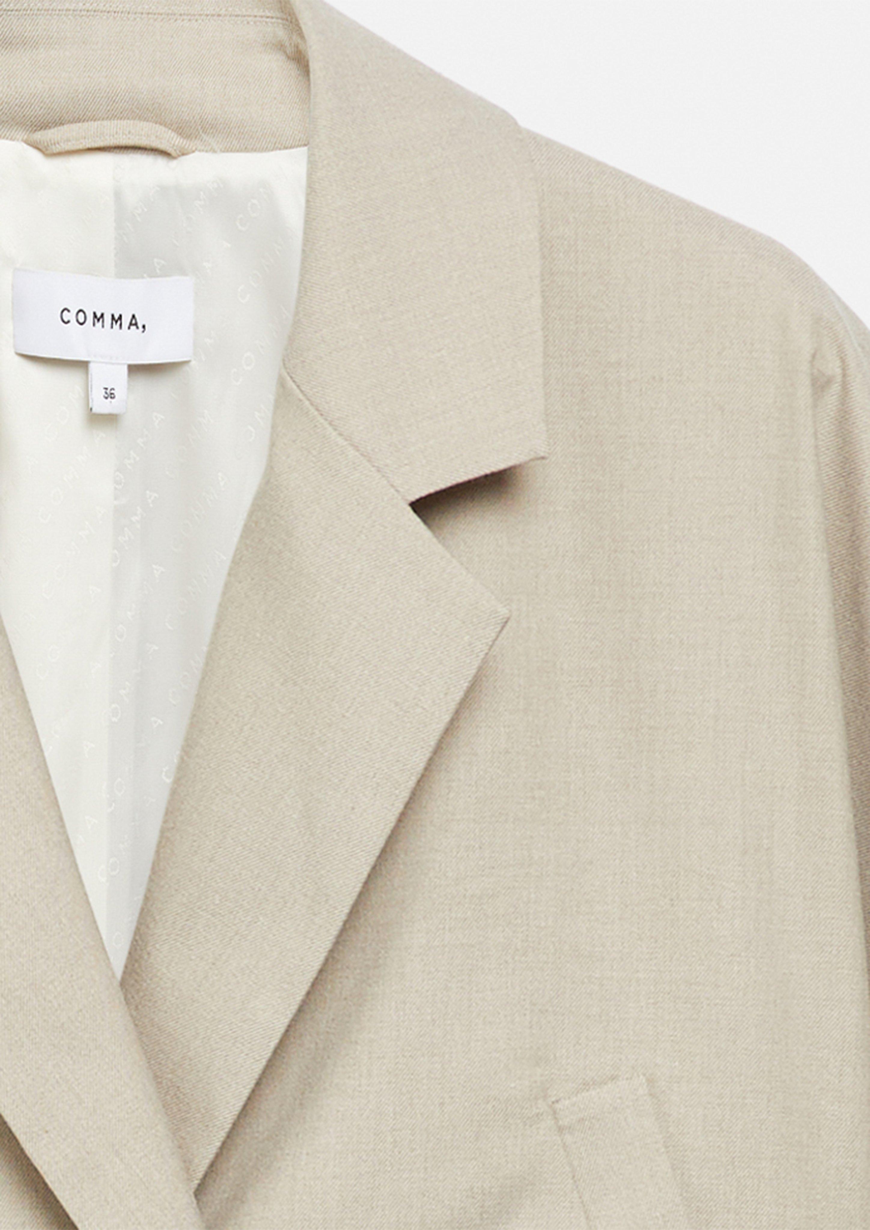 Indoor blazer in beige by COMMA