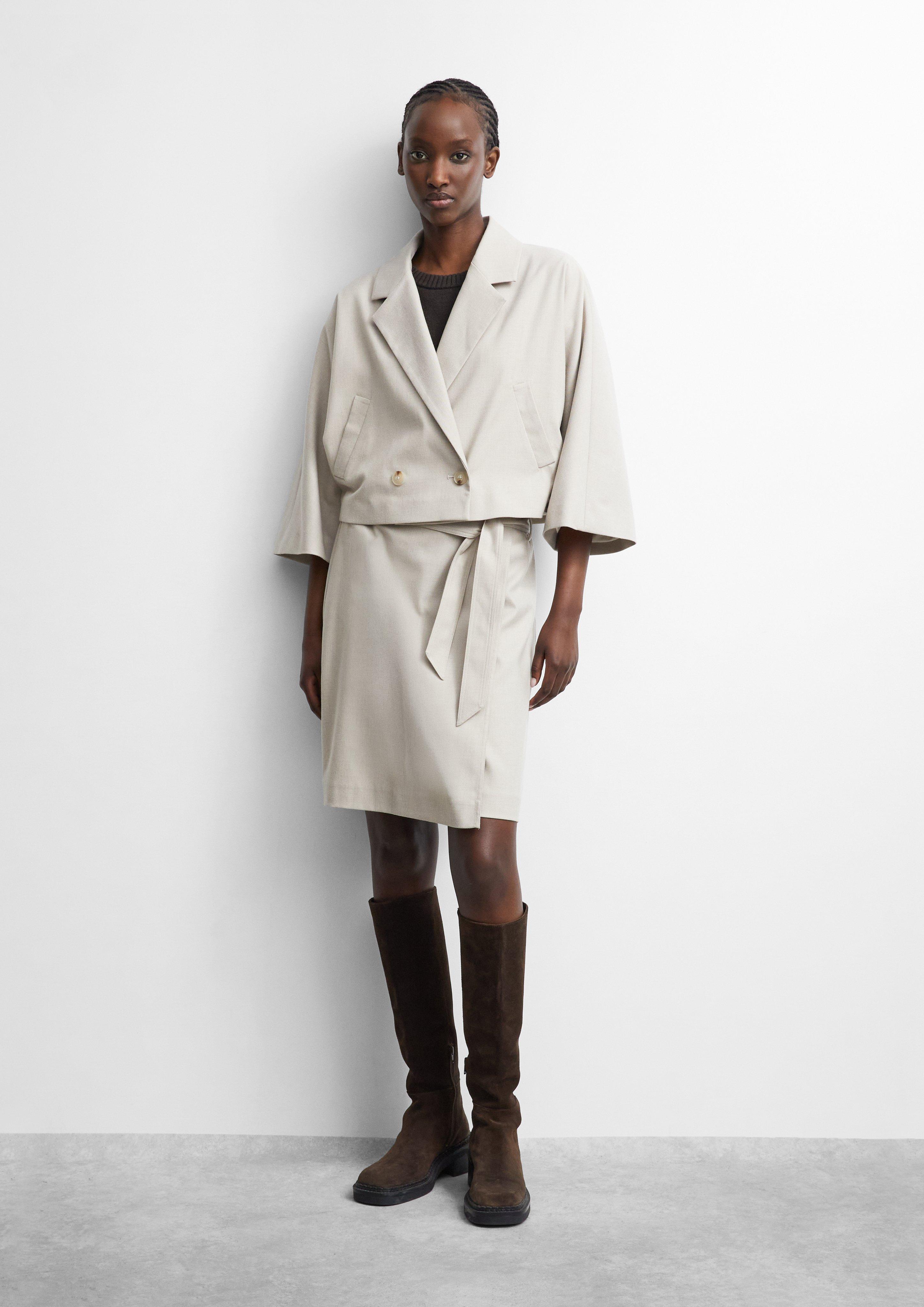 Femmes Jupe en beige de comma