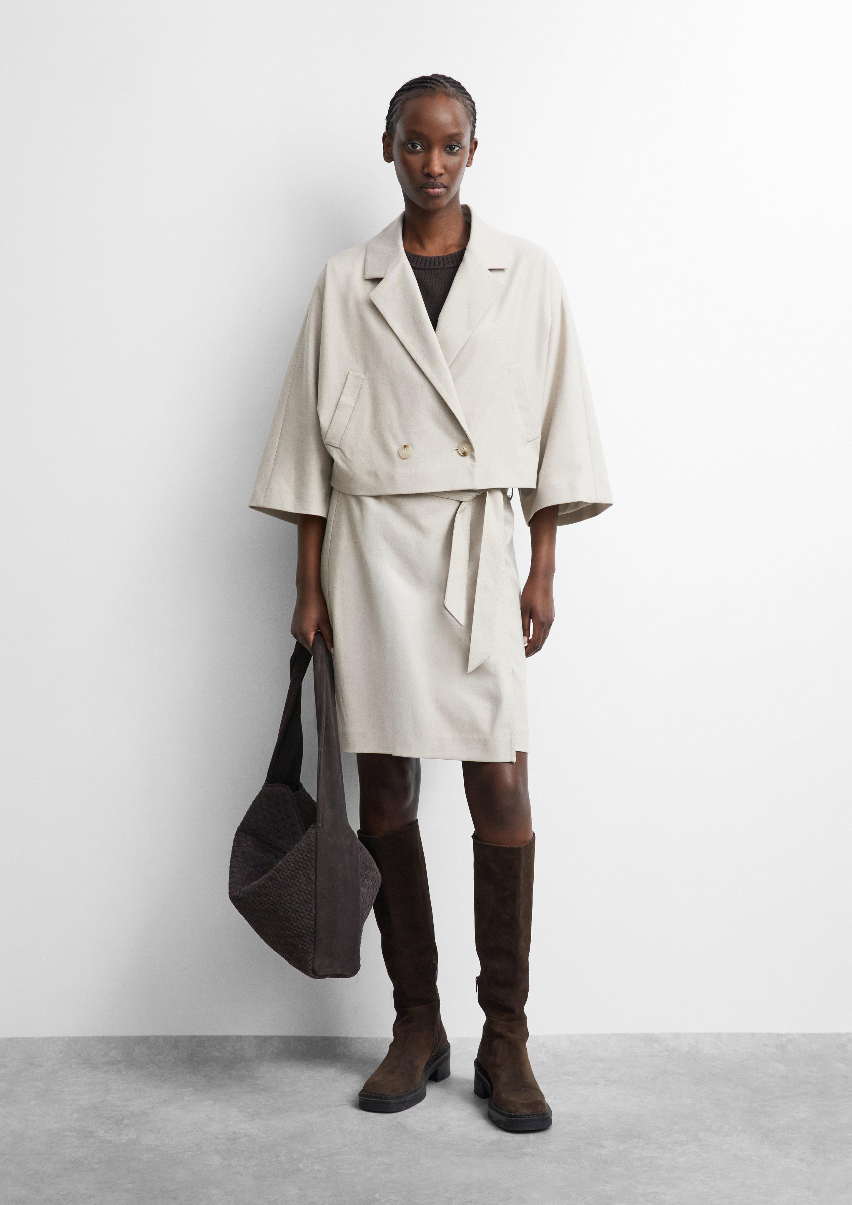 Jupe en beige de comma