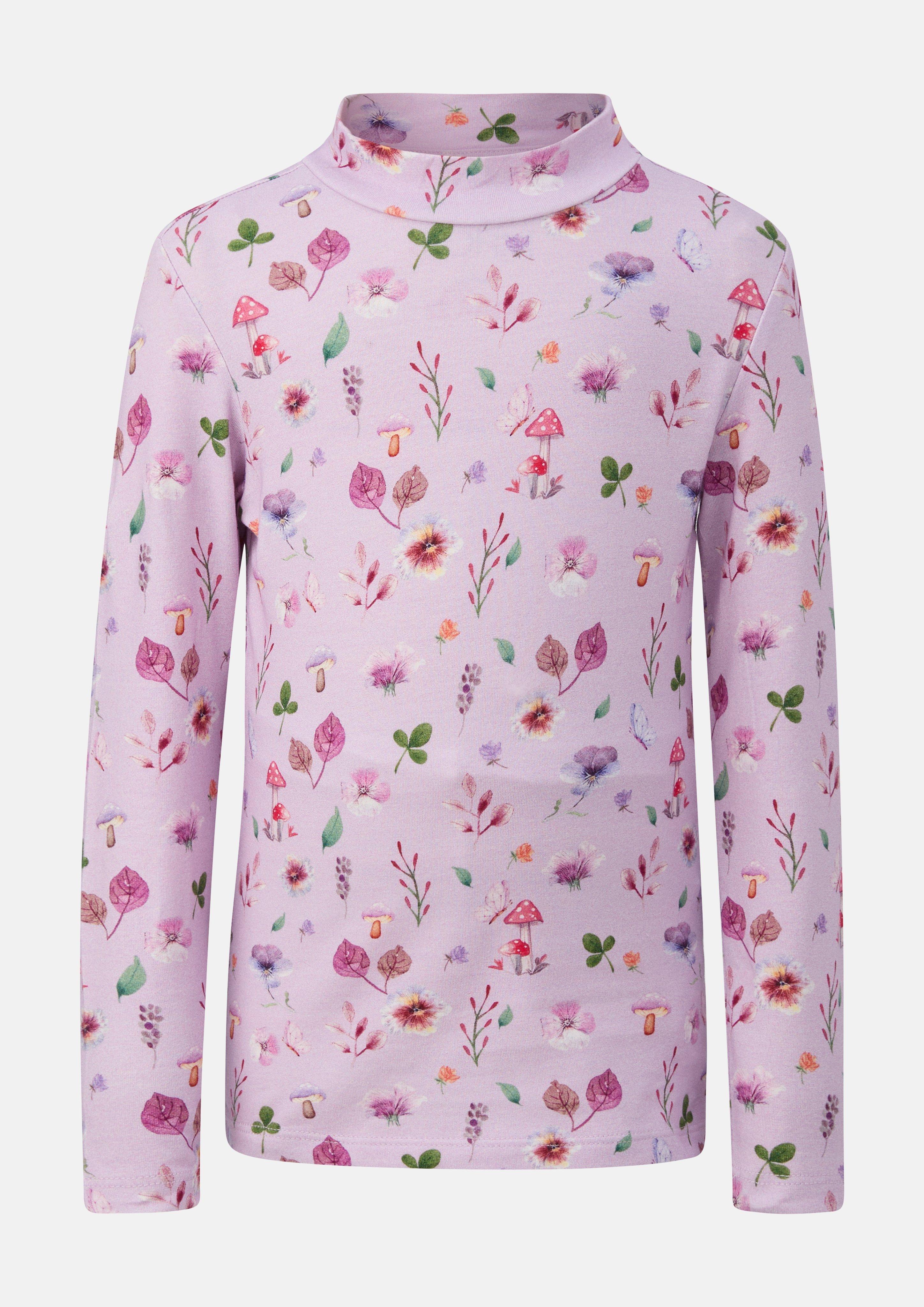 T-Shirt in lilac by s.Oliver