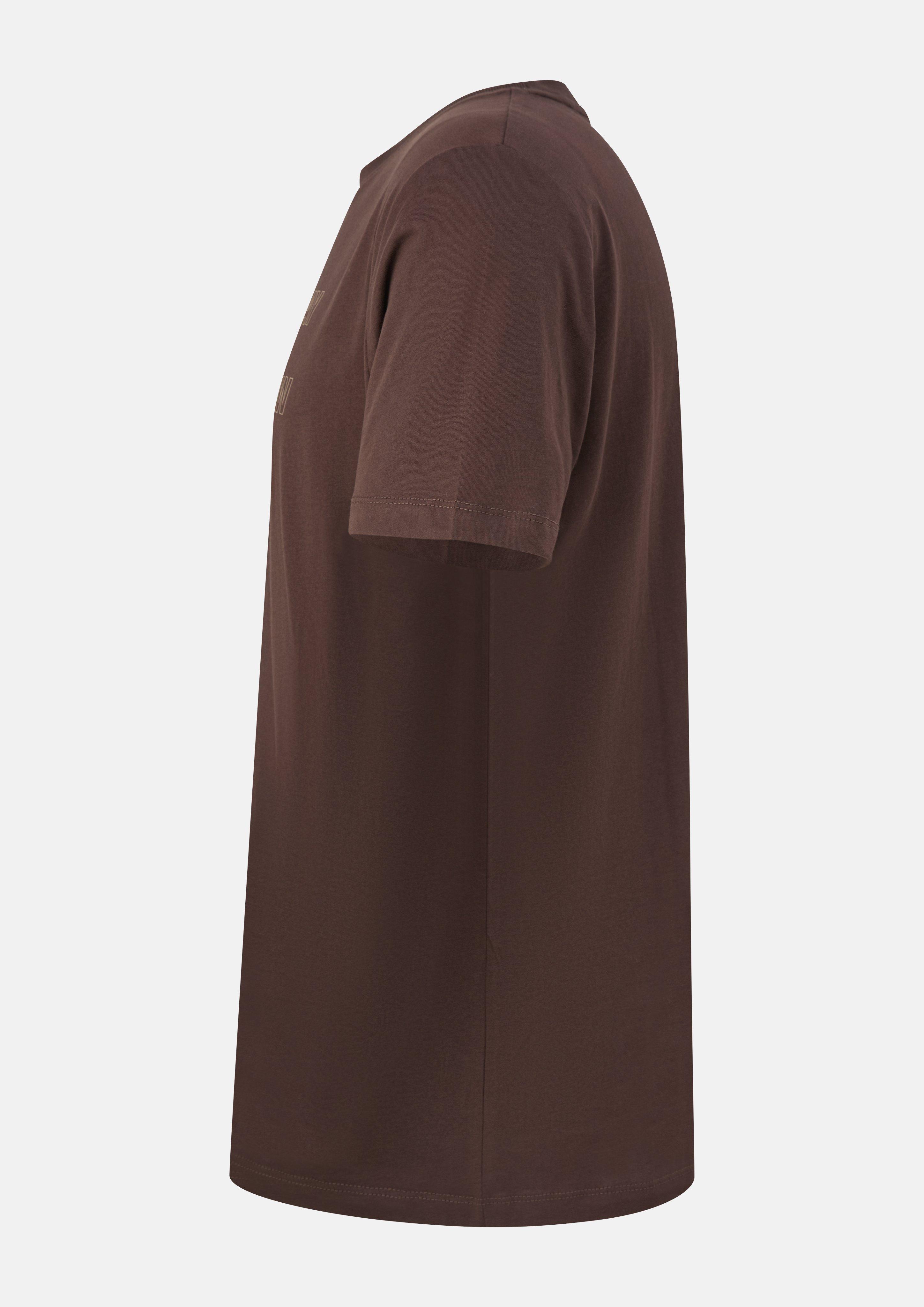 Men T-Shirt in brown by s.Oliver