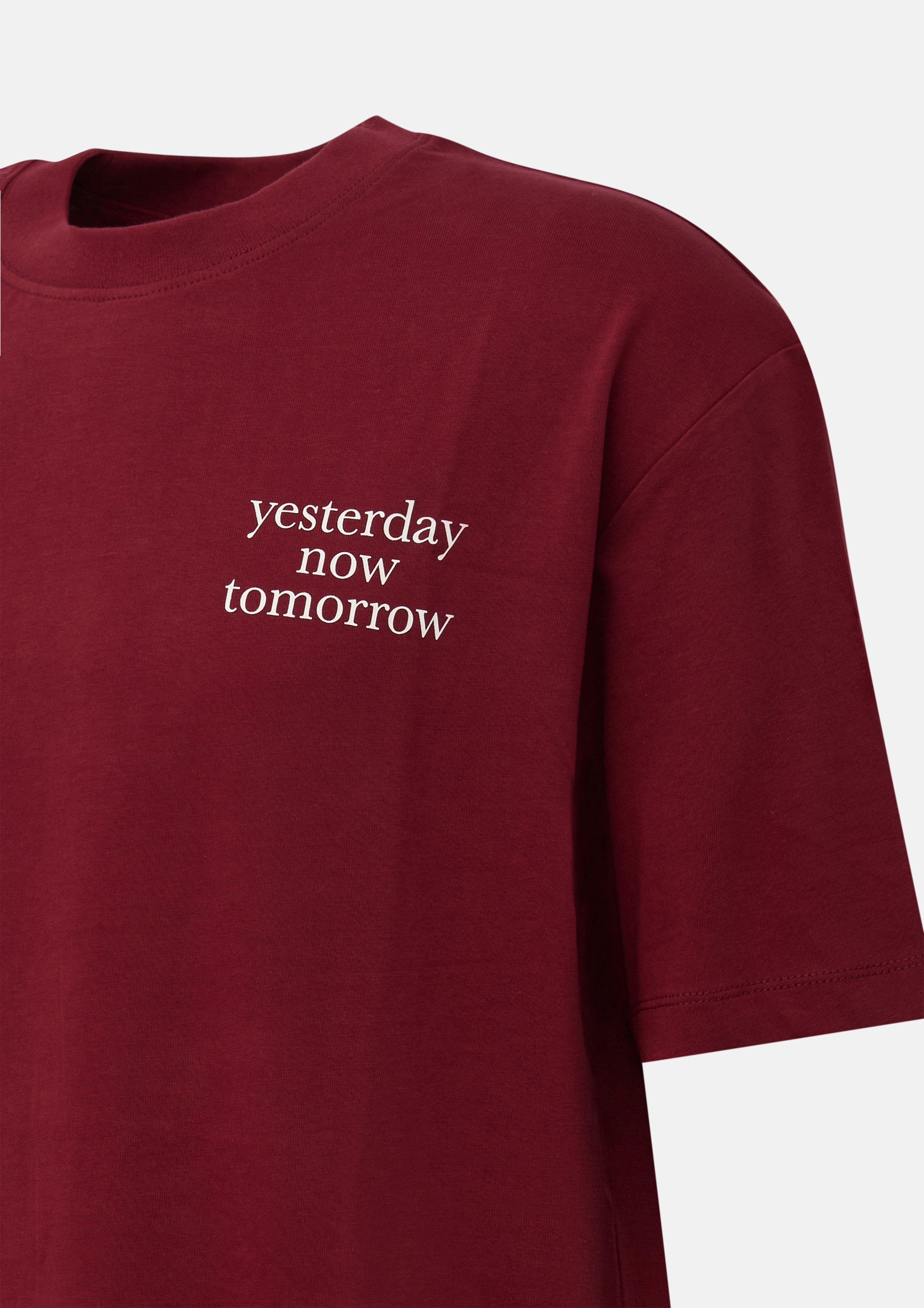 Hommes T-shirt en rouge de s.Oliver