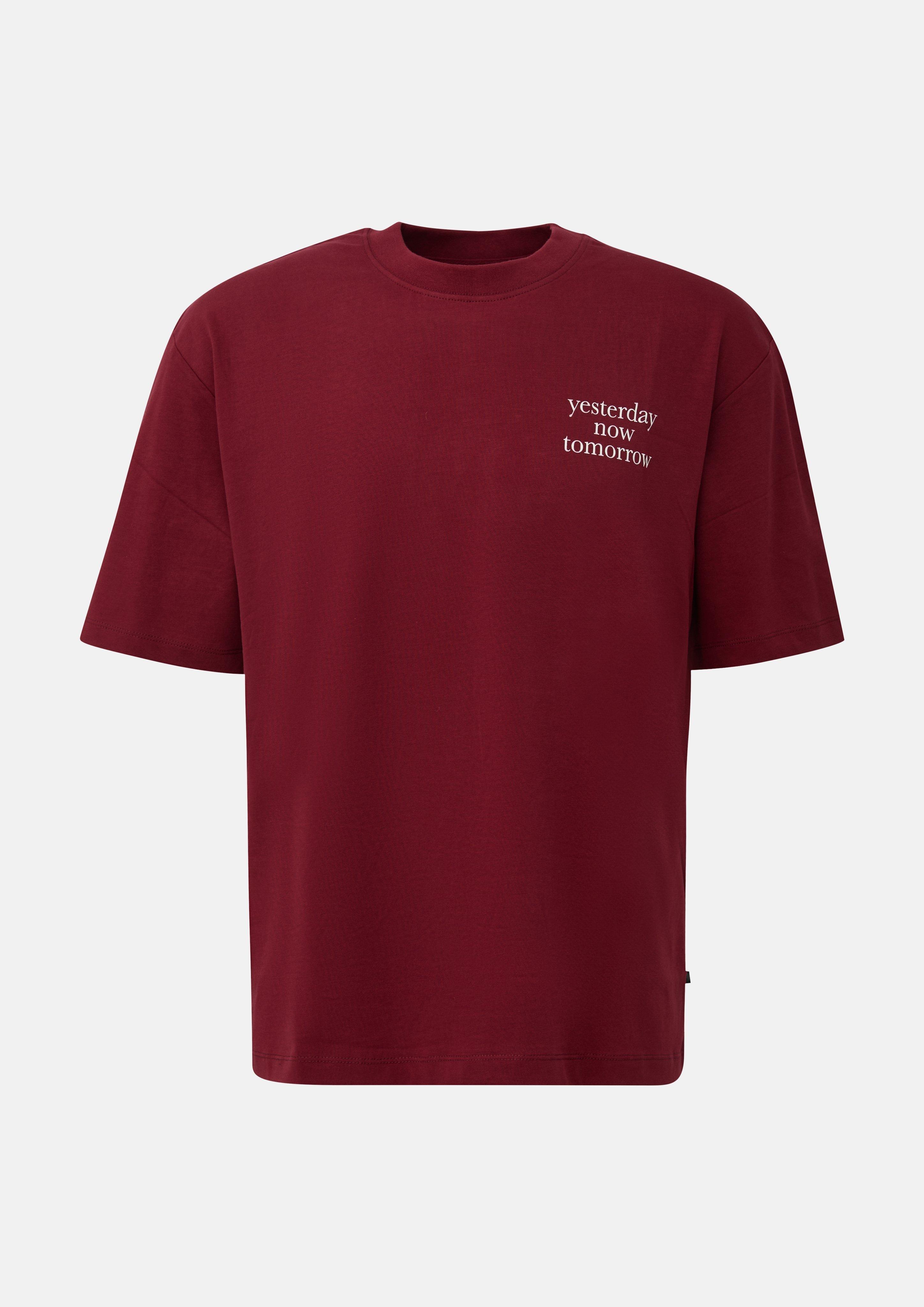 T-shirt en bordeaux de s.Oliver