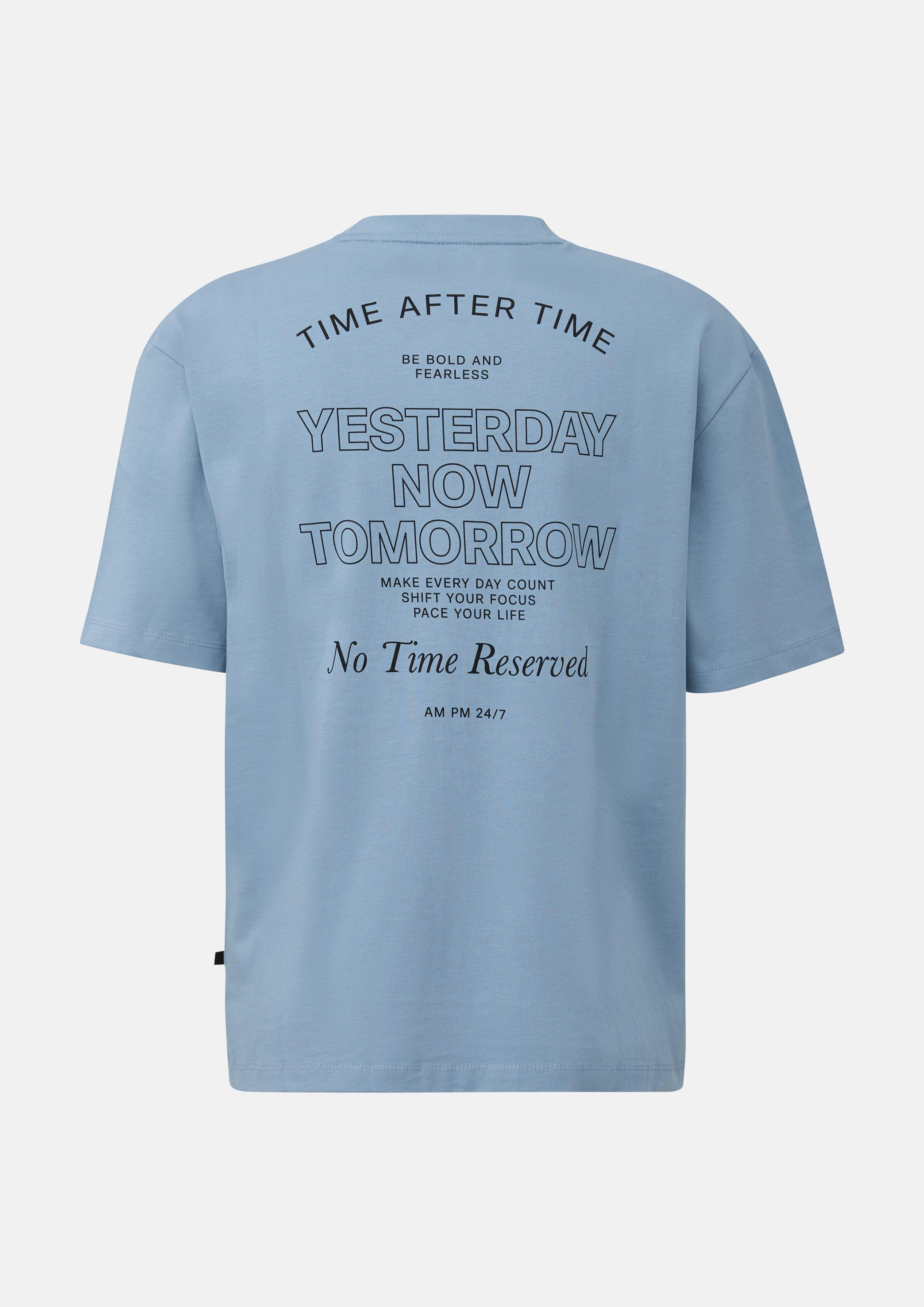 Hommes T-shirt en bleu de s.Oliver