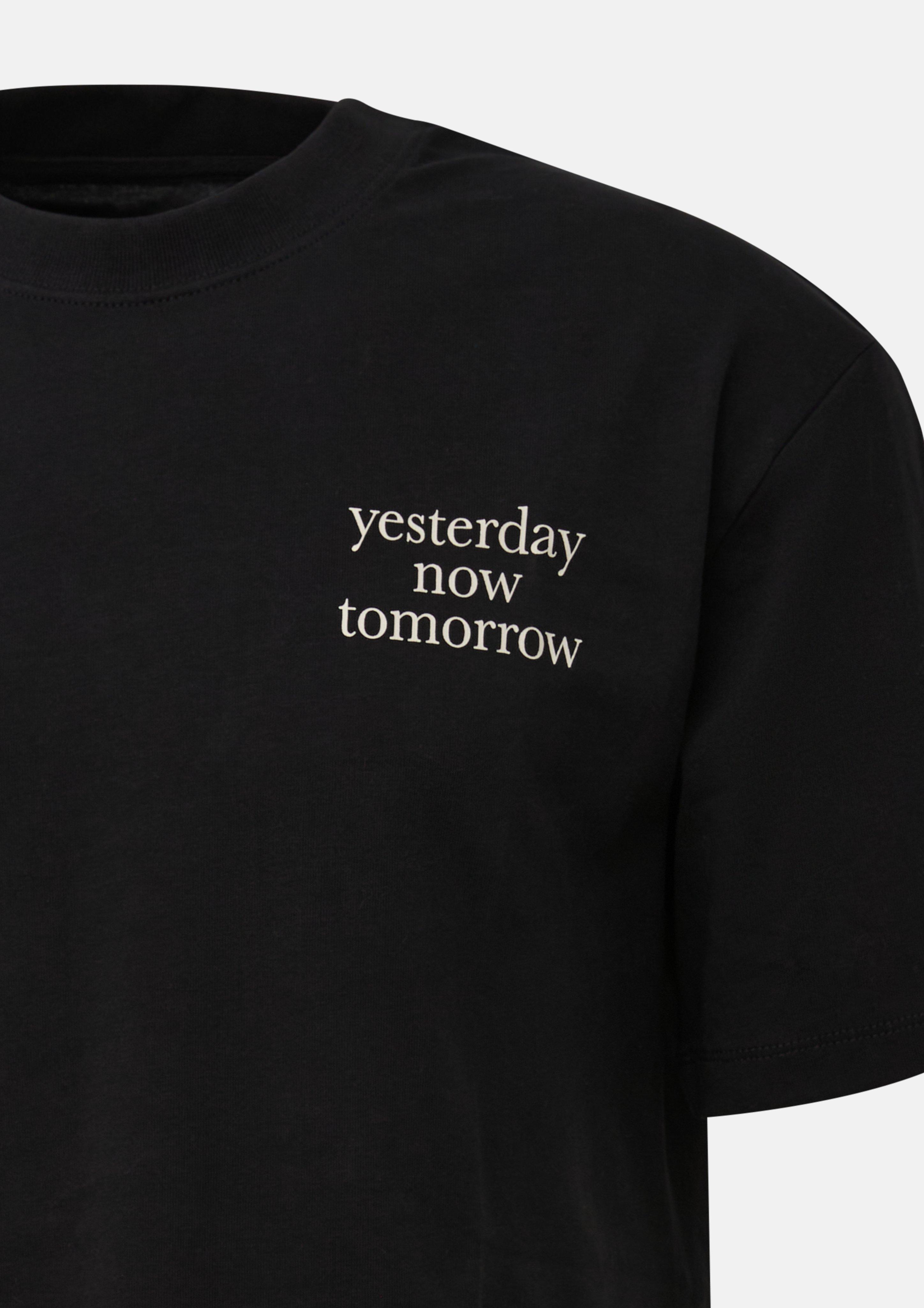 Hommes T-shirt en noir de s.Oliver