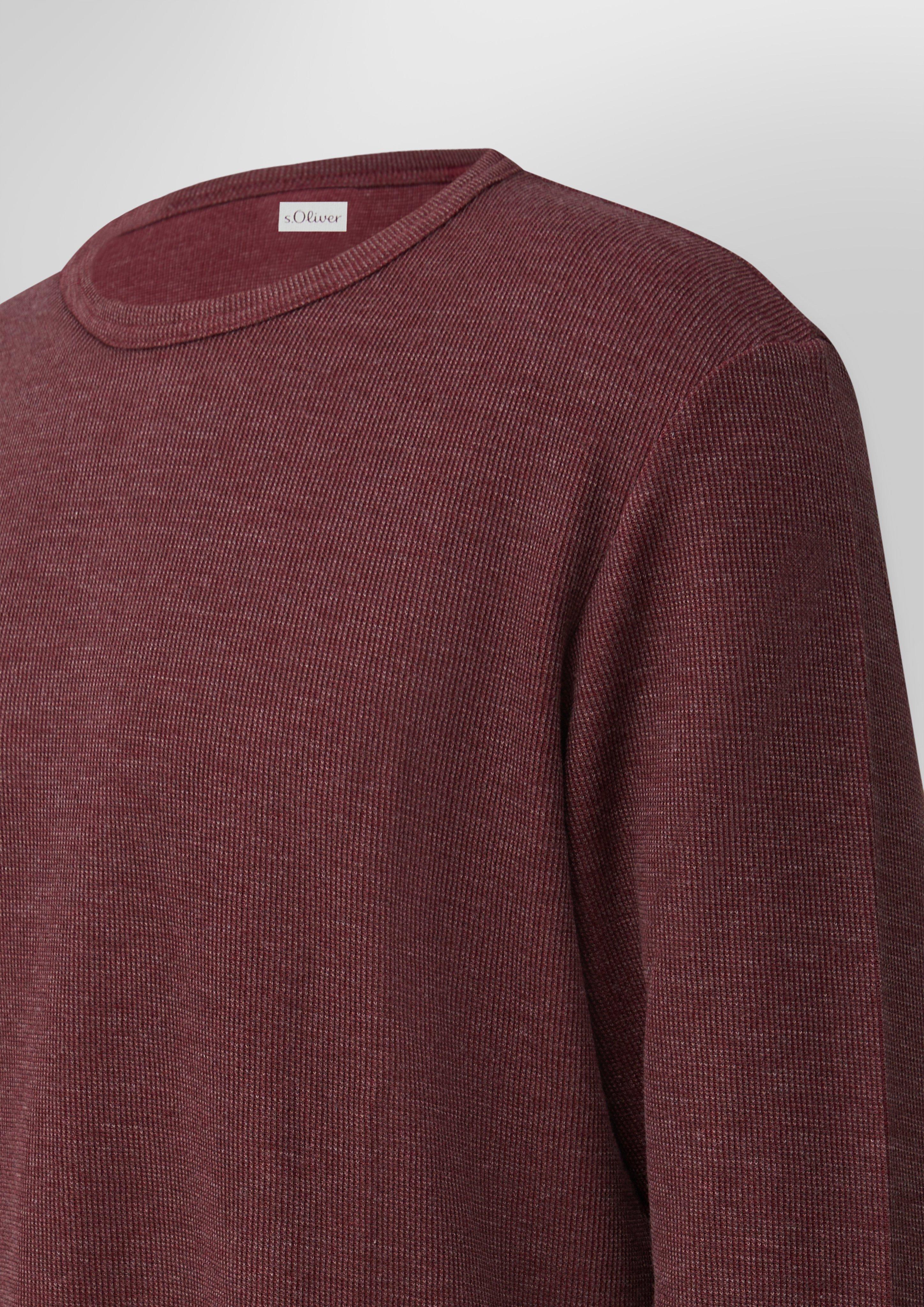 Herren T-Shirt in rot von s.Oliver