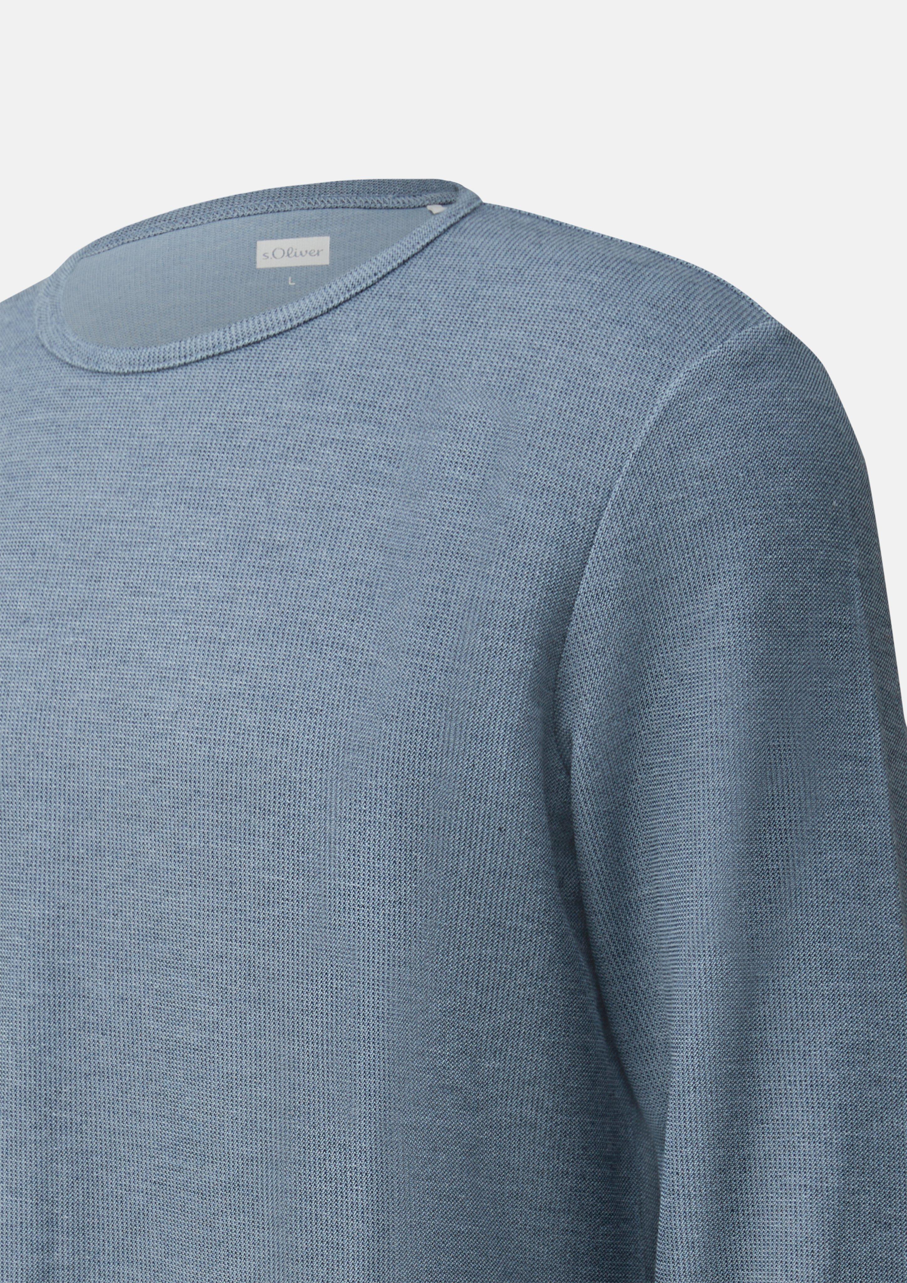 Hommes T-shirt en bleu de s.Oliver