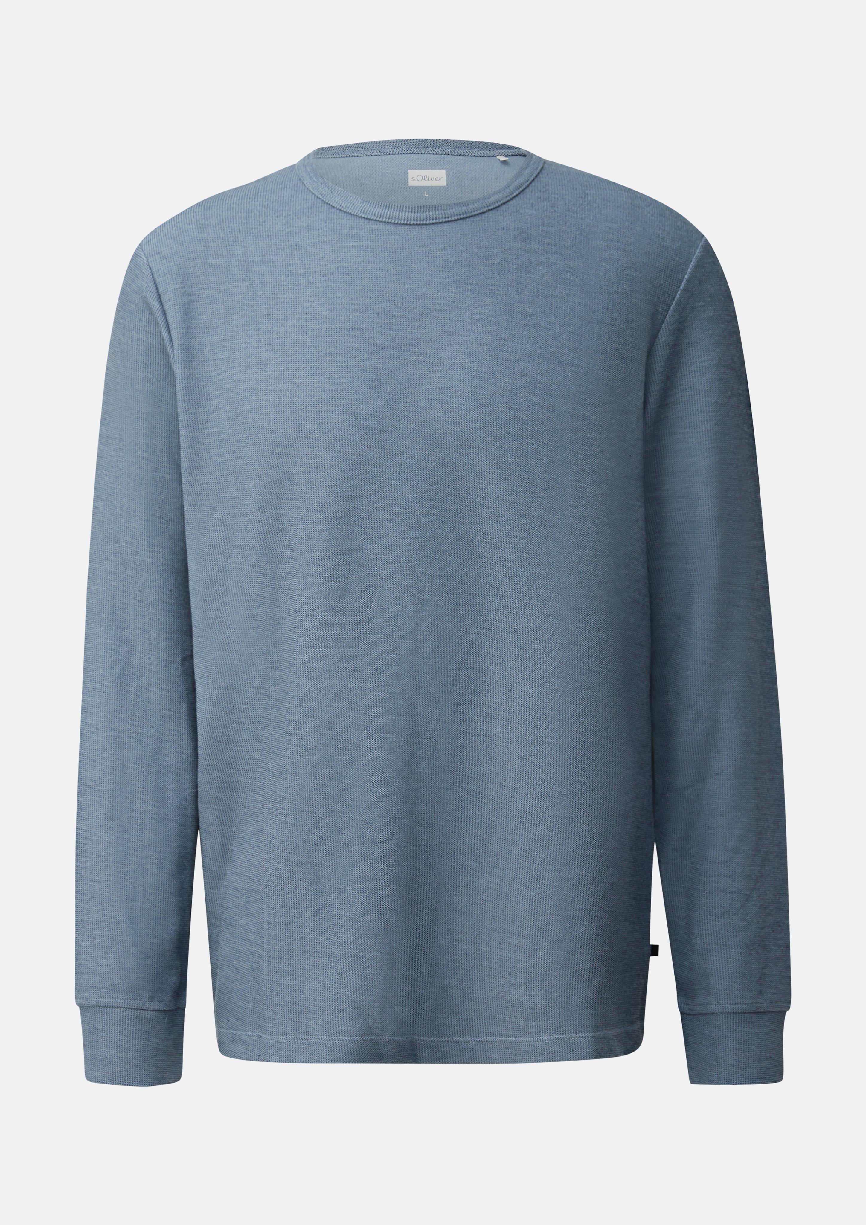 T-shirt en bleu de s.Oliver