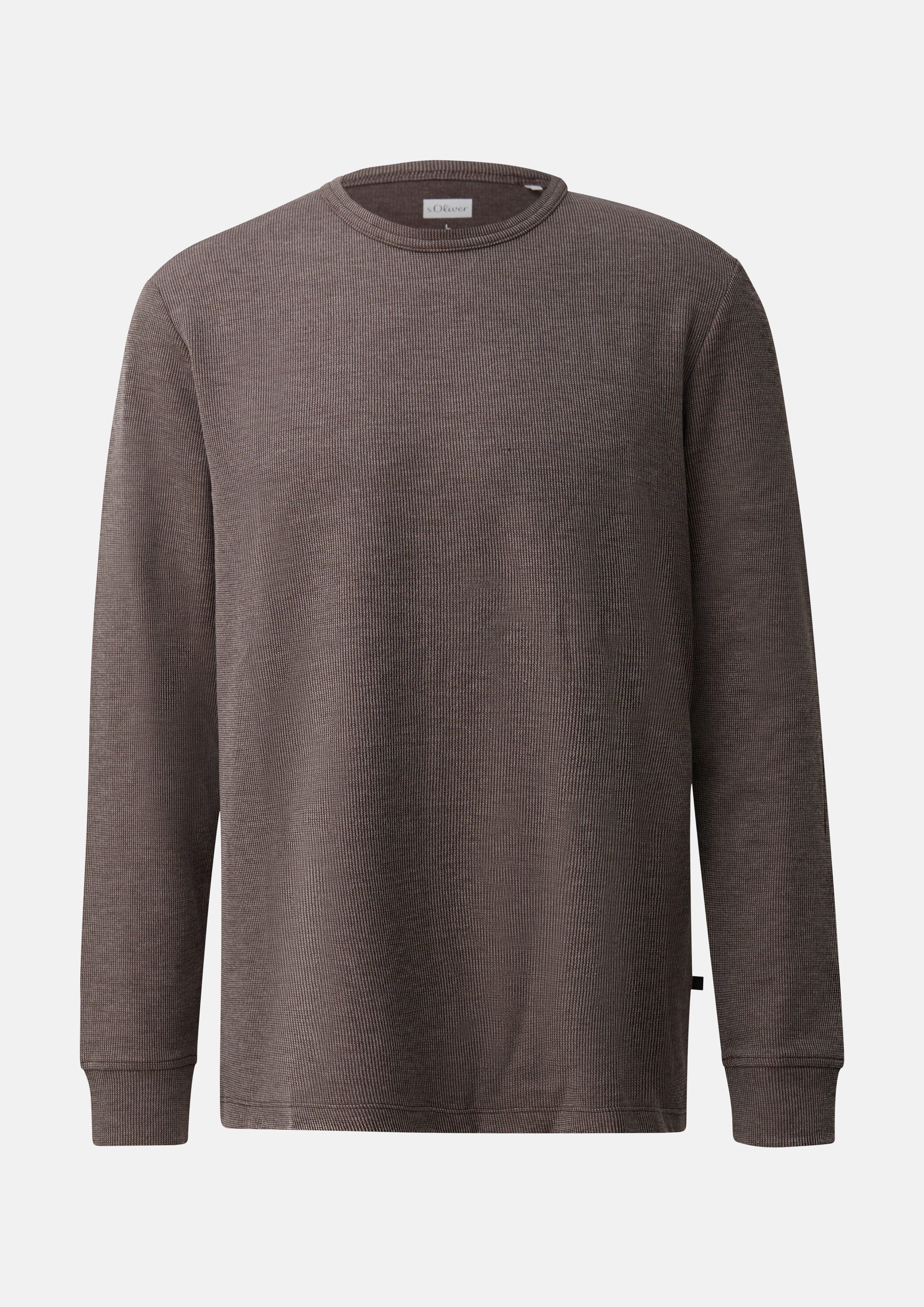 Herren T-Shirt in braun von s.Oliver