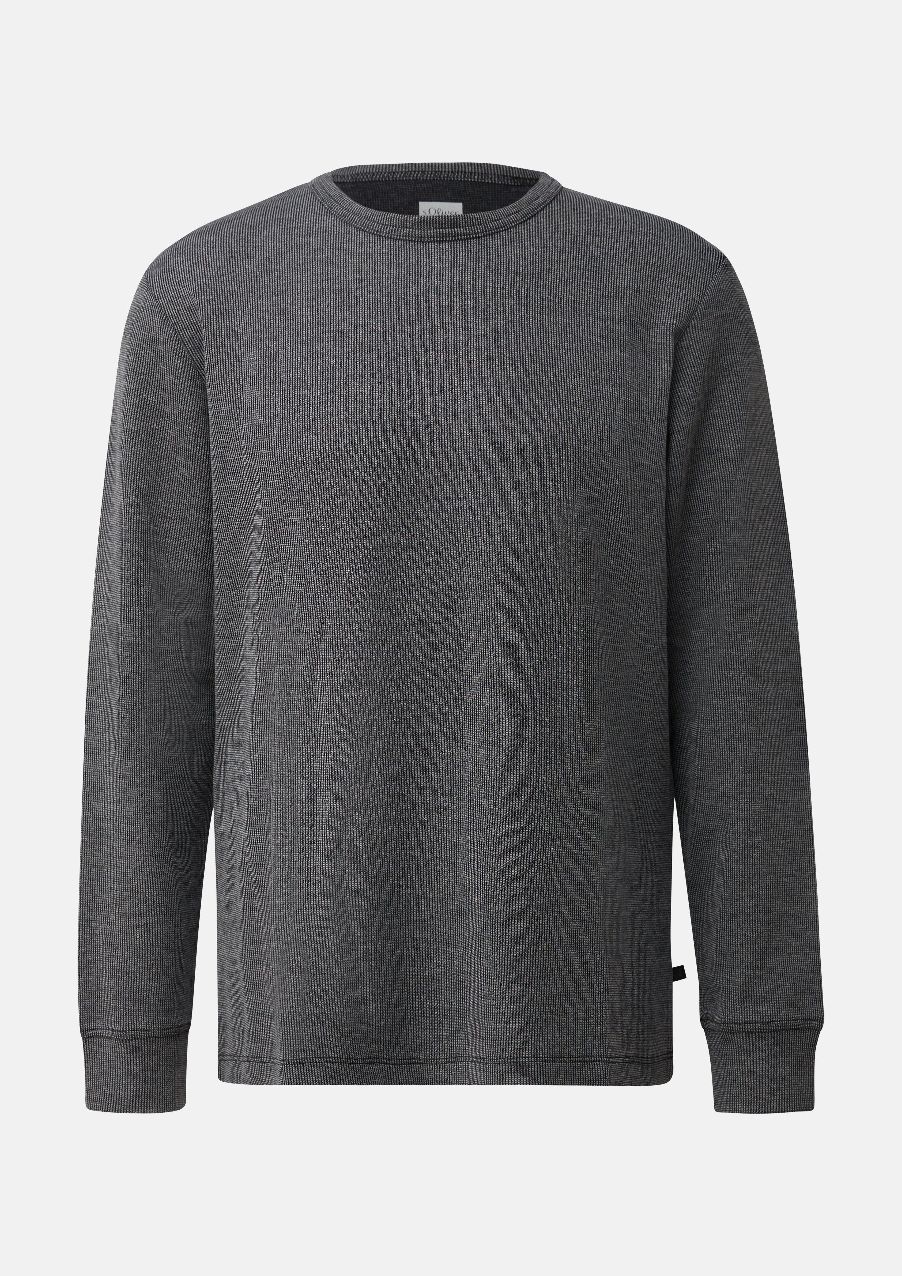 Herren T-Shirt in schwarz von s.Oliver