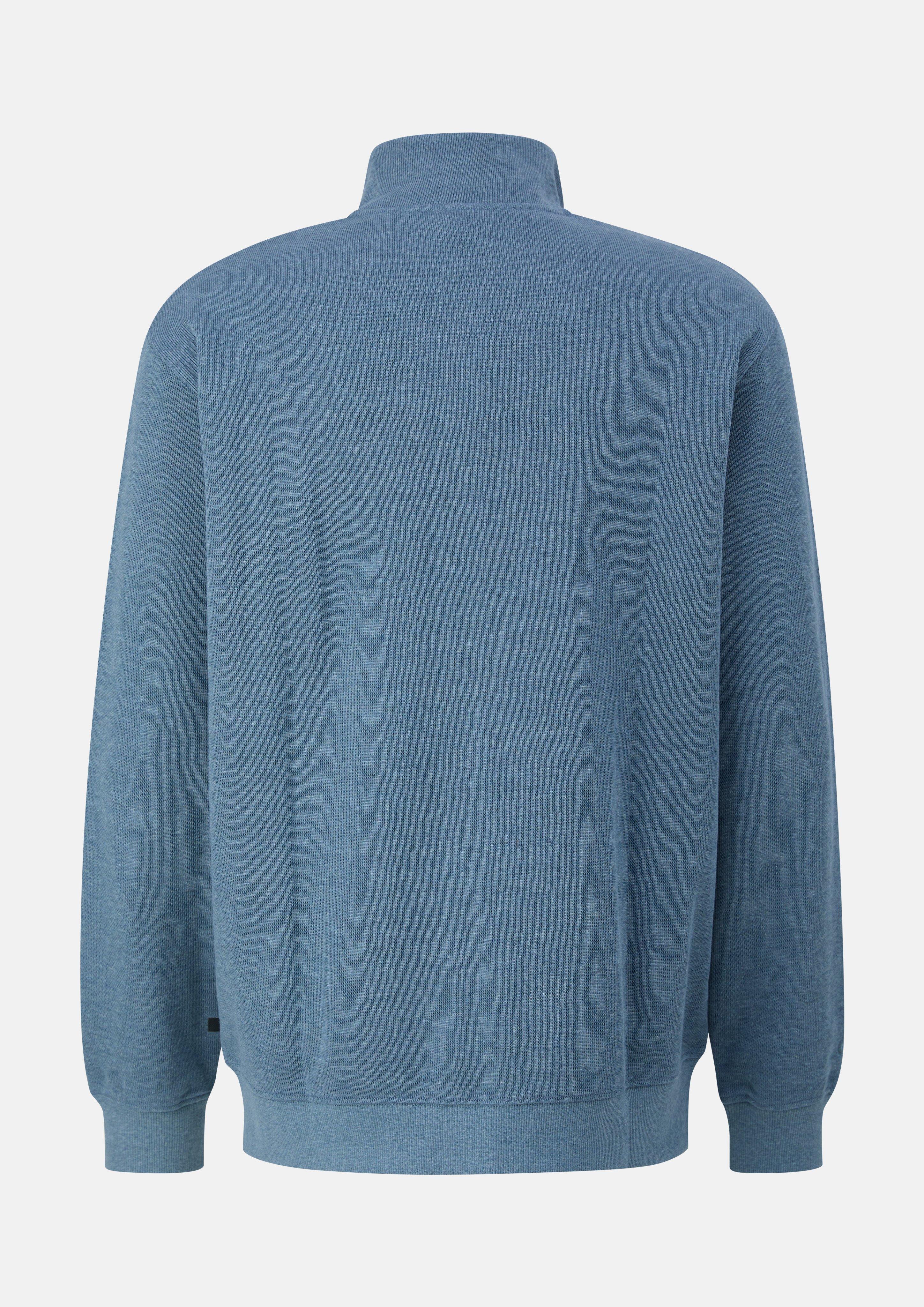 Hommes Sweat-shirt Veste en bleu de s.Oliver
