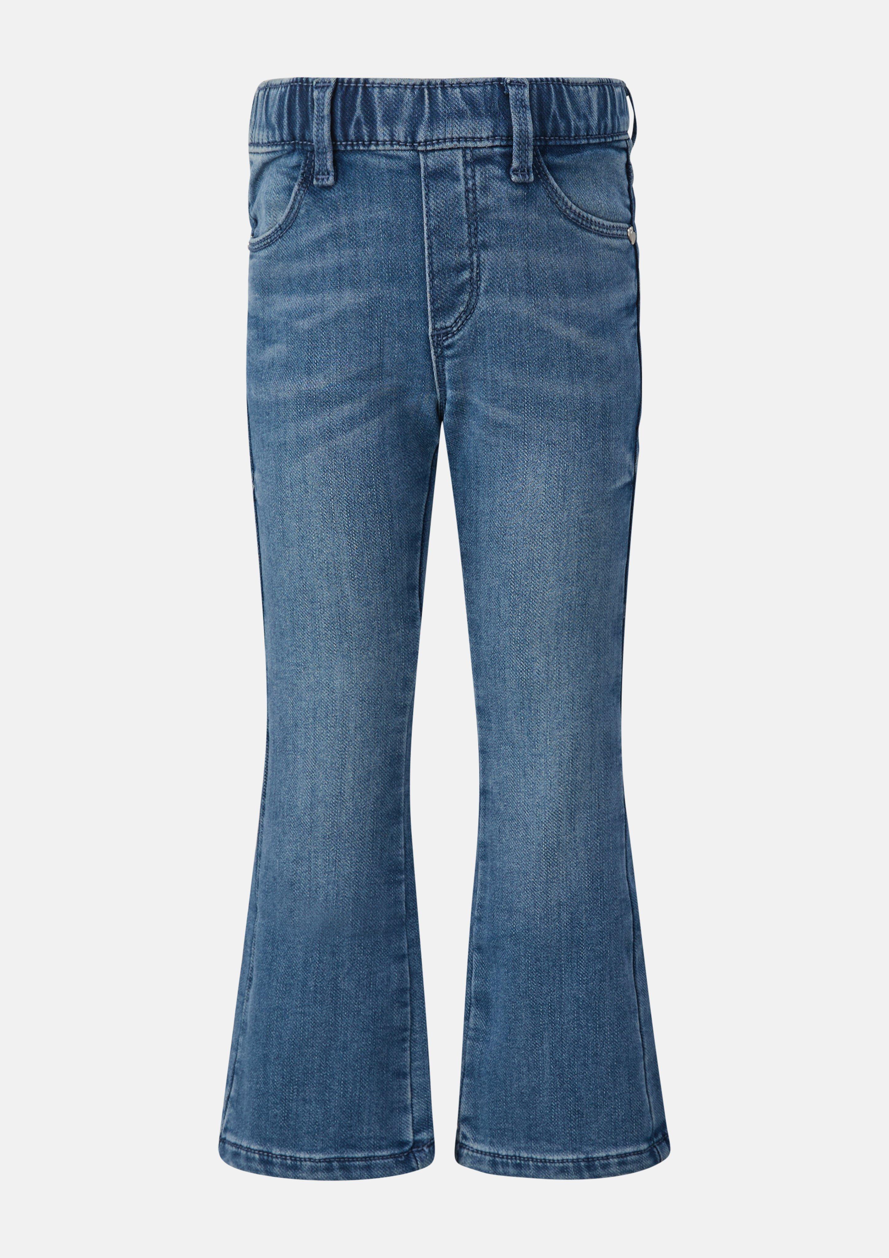 Betsy Jeans / Regular Fit / Mid Rise / Flared Leg / Soft &amp; Warm in blue by s.Oliver