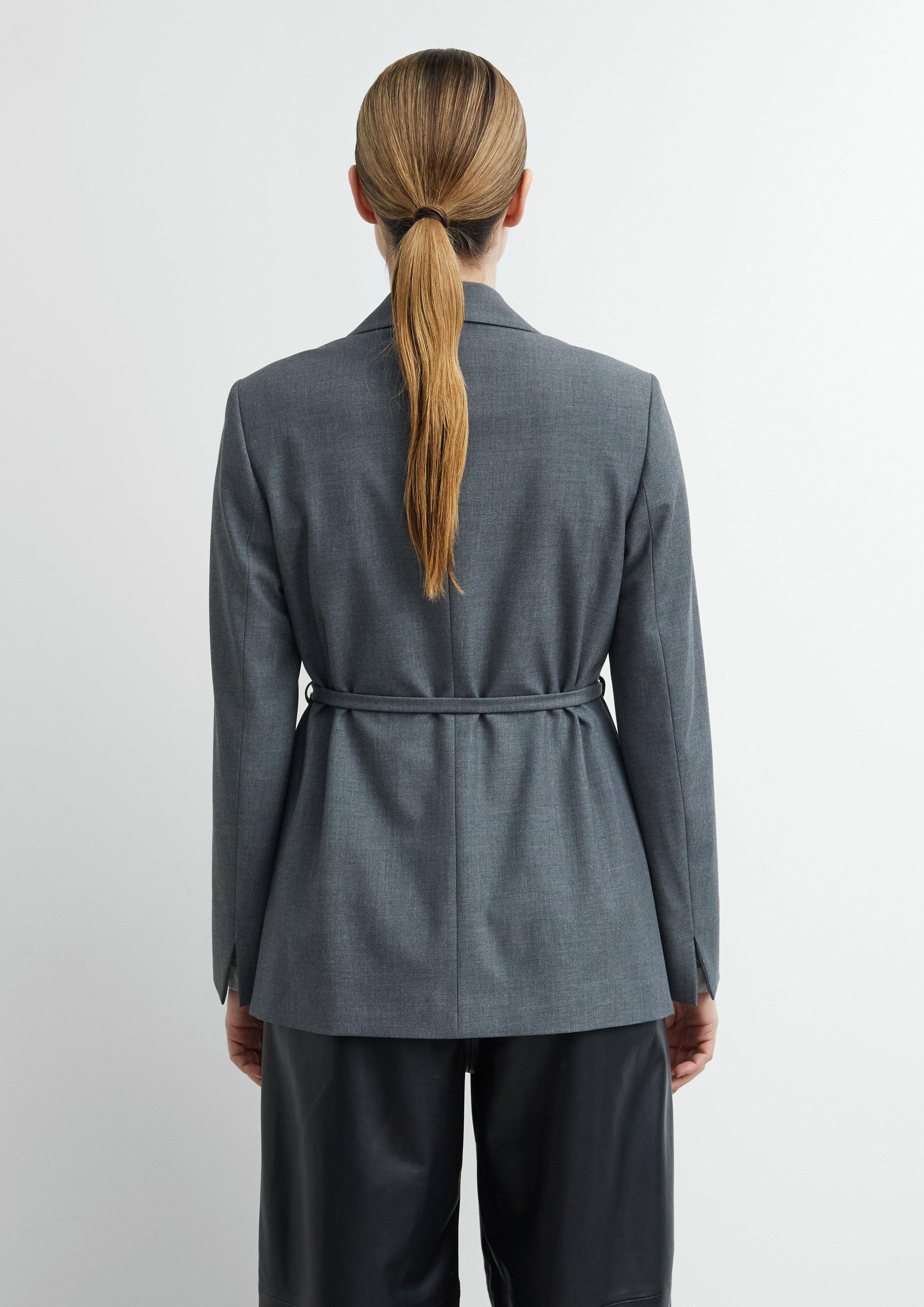 Damen Indoor-Blazer in grau von COMMA