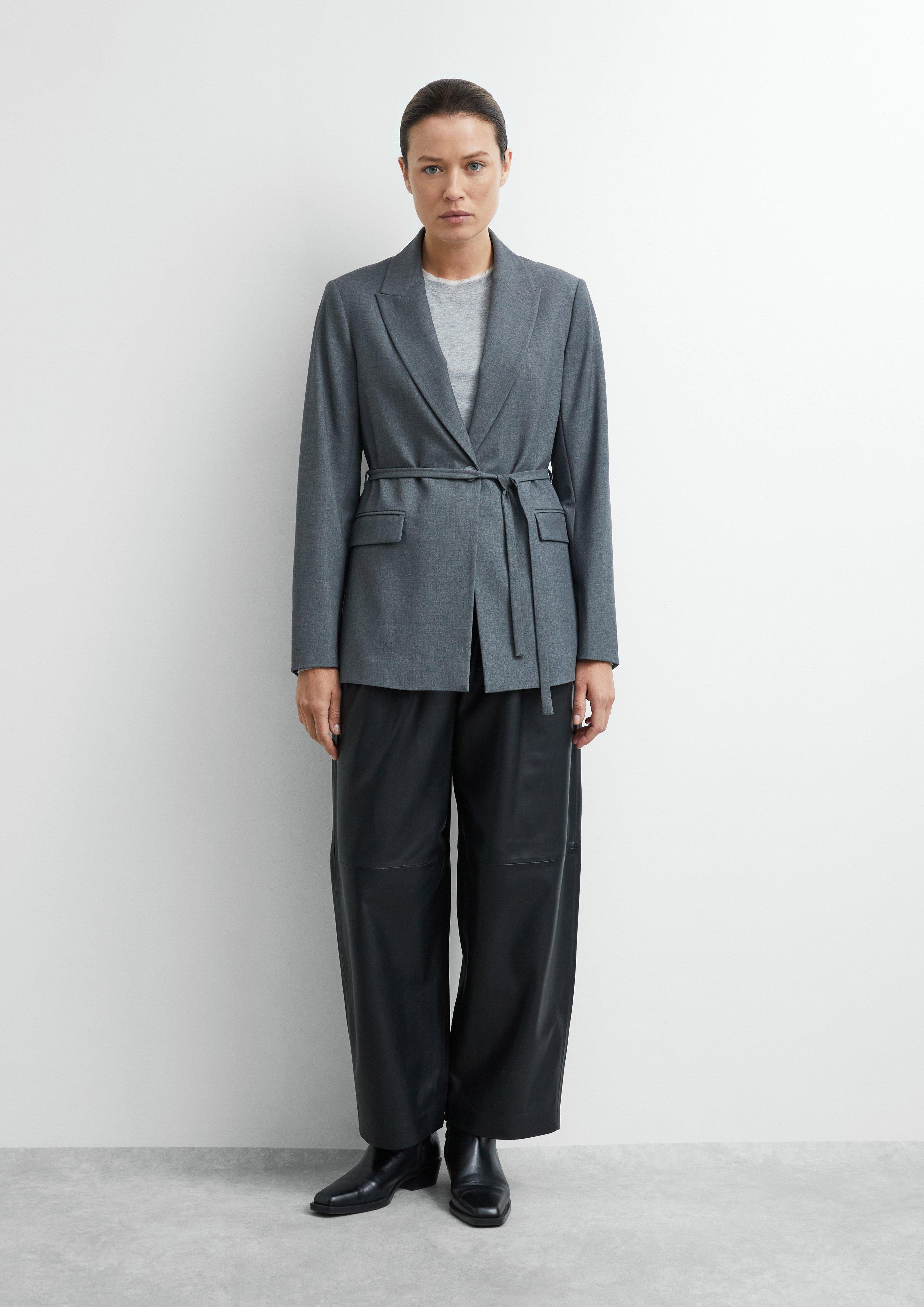 Damen Indoor-Blazer in grau von COMMA