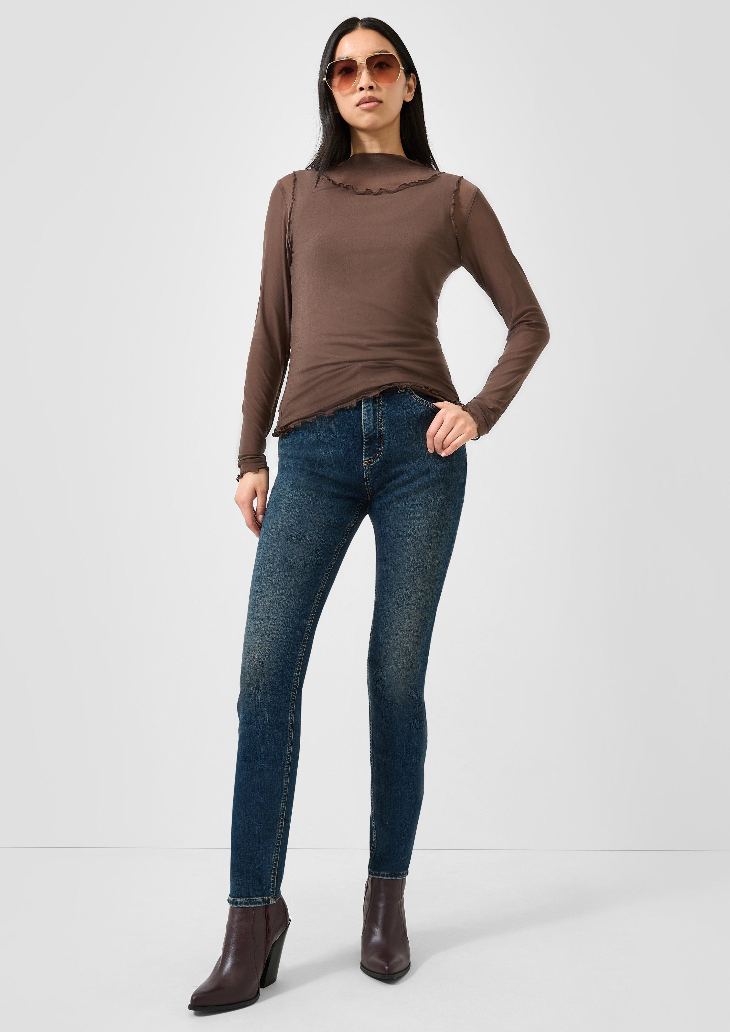 Jeans-Hose in Farbe blau von QS