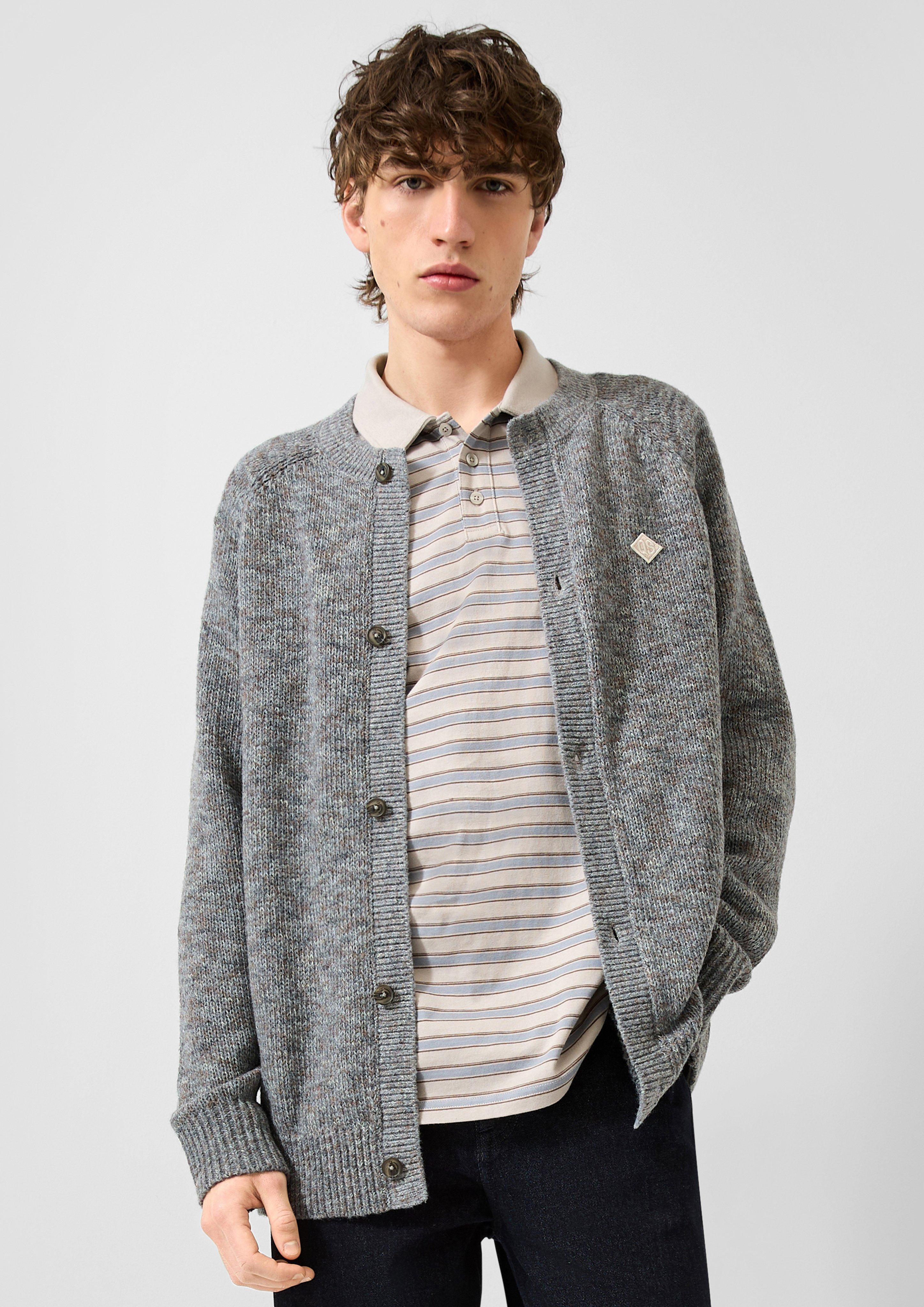 Cardigan in grey by QS