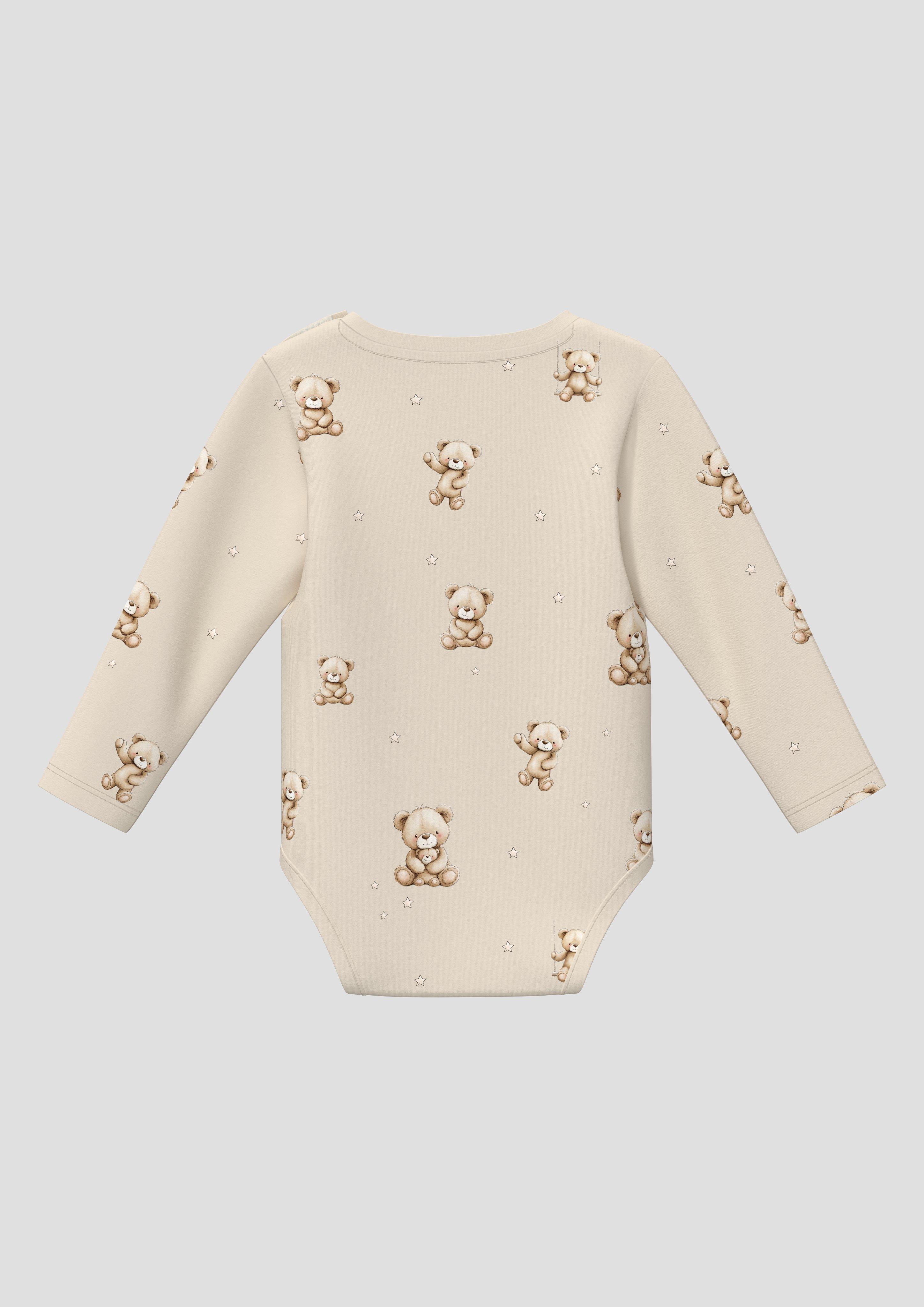 Kinder T-Shirt Body in beige von s.Oliver
