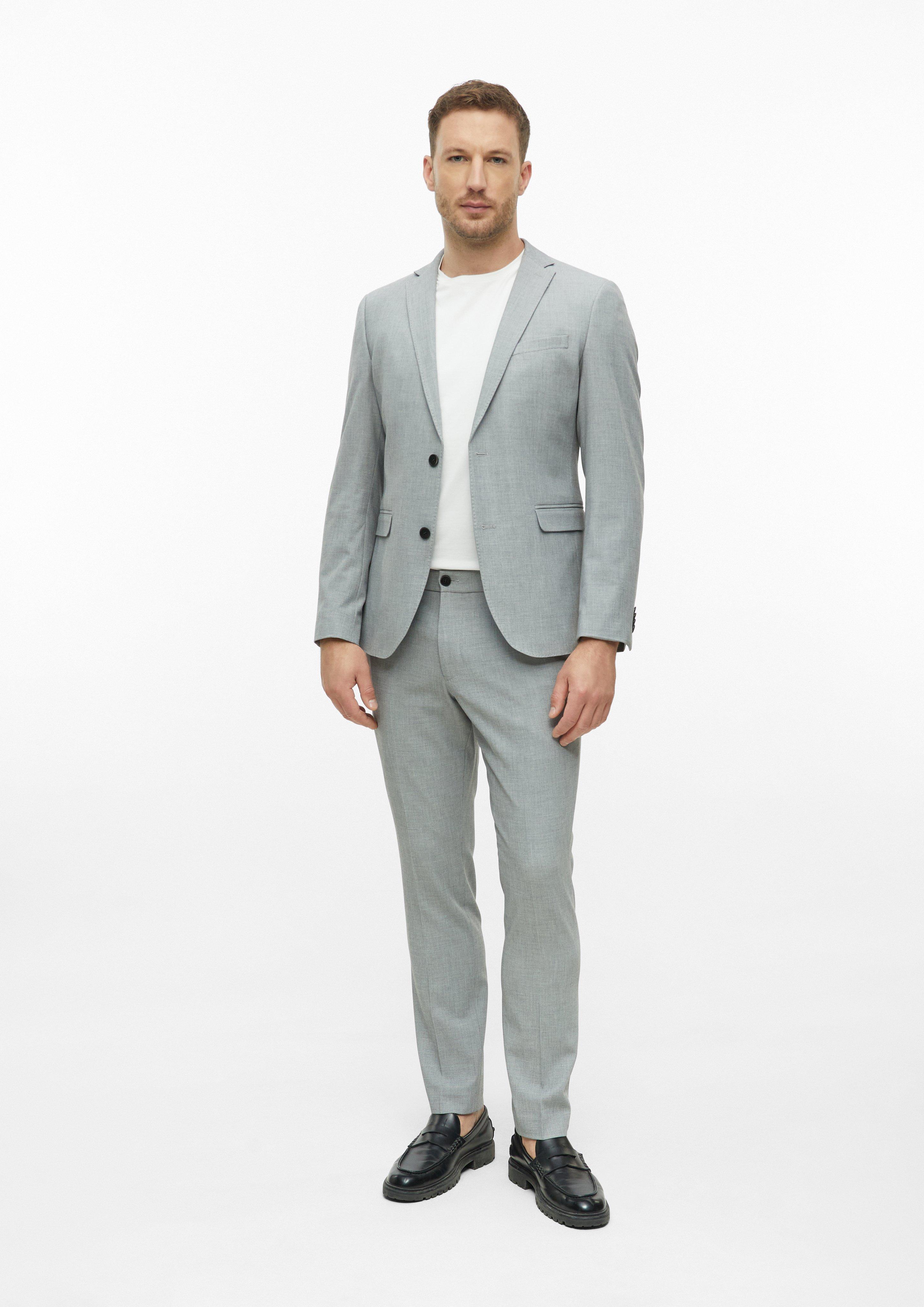 Herren Anzughose in grau von s.Oliver BLACK LABEL