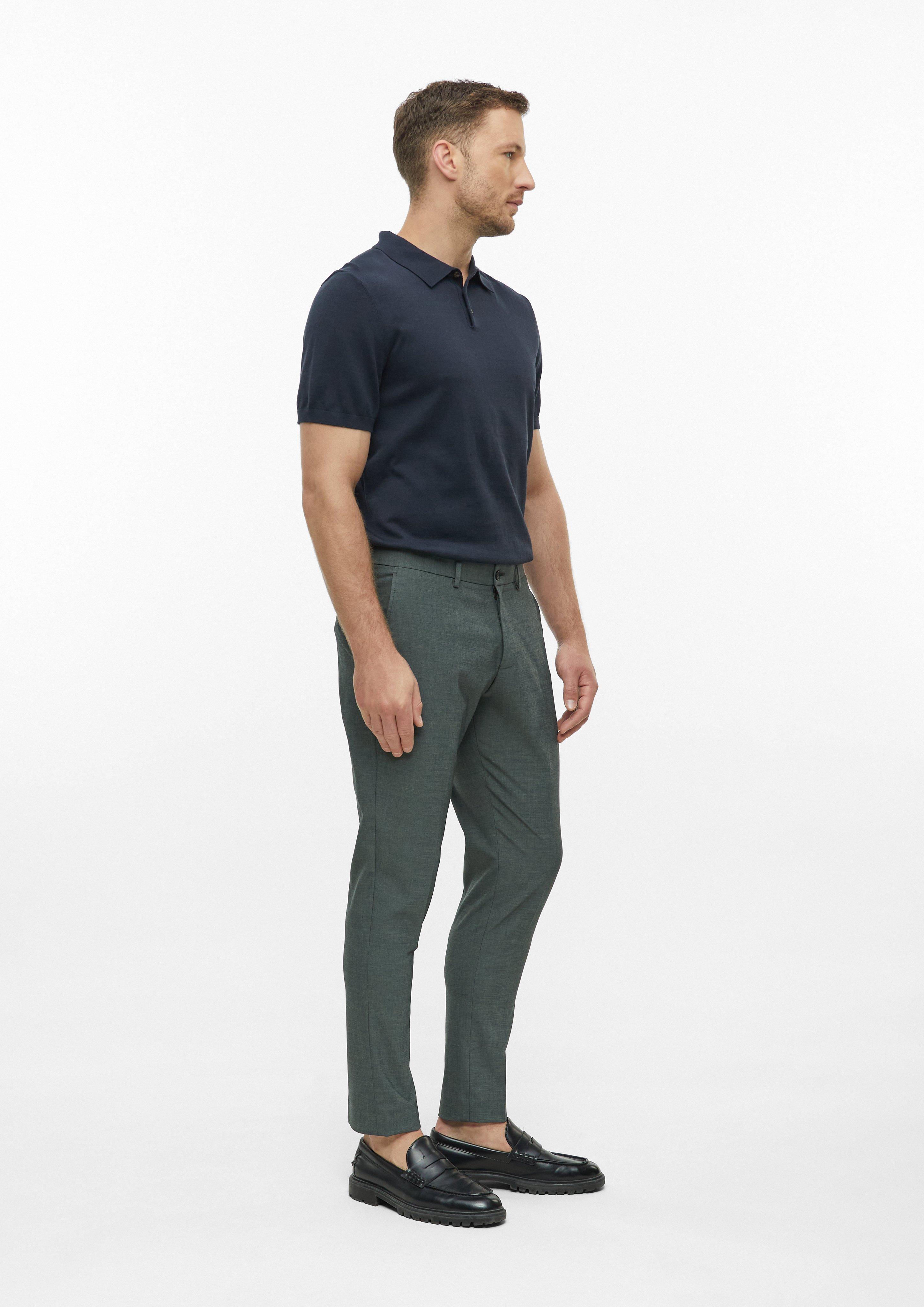 Heren Pantalon in petrol van s.Oliver BLACK LABEL