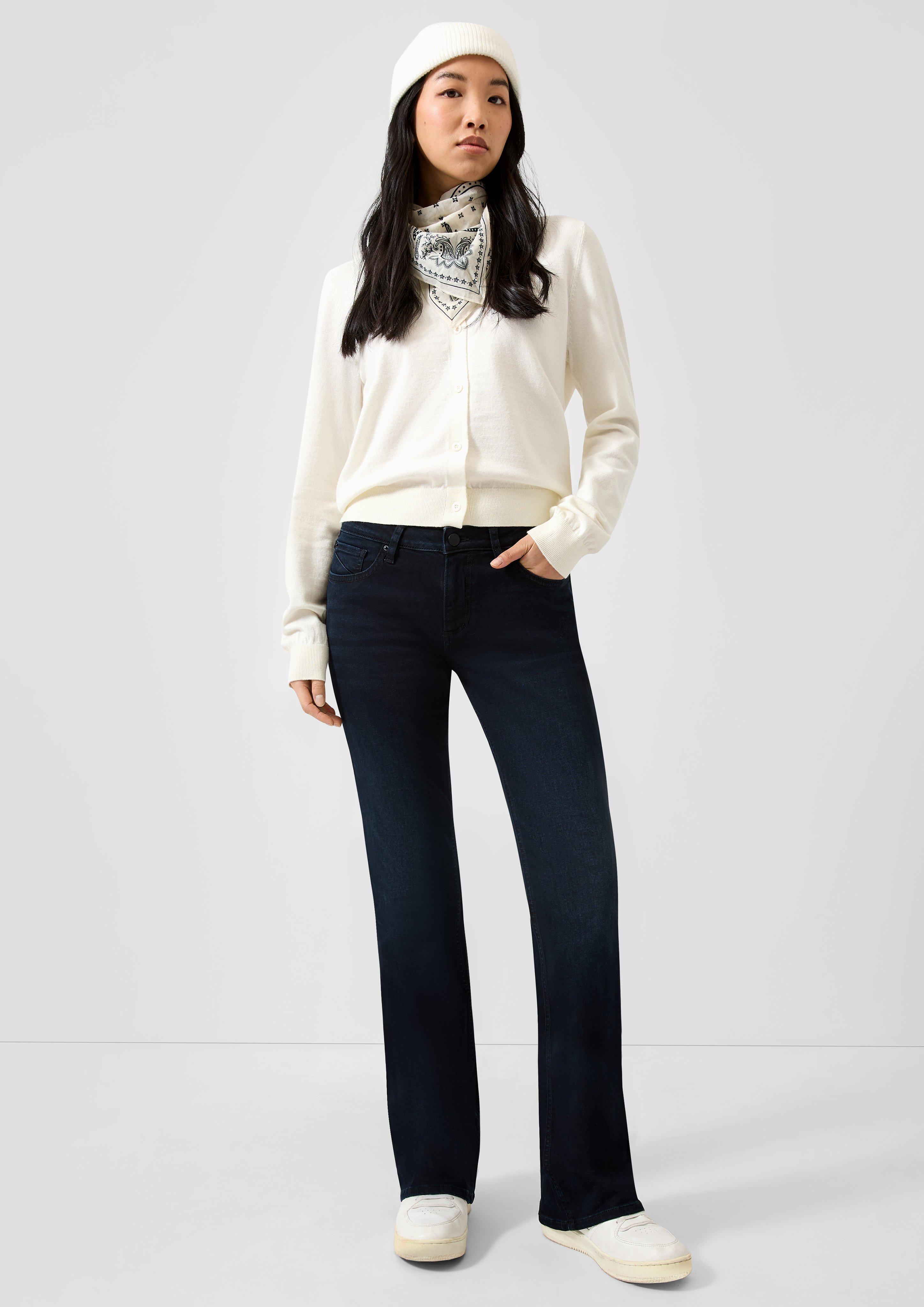 Jeans-Hose in Farbe navy von QS