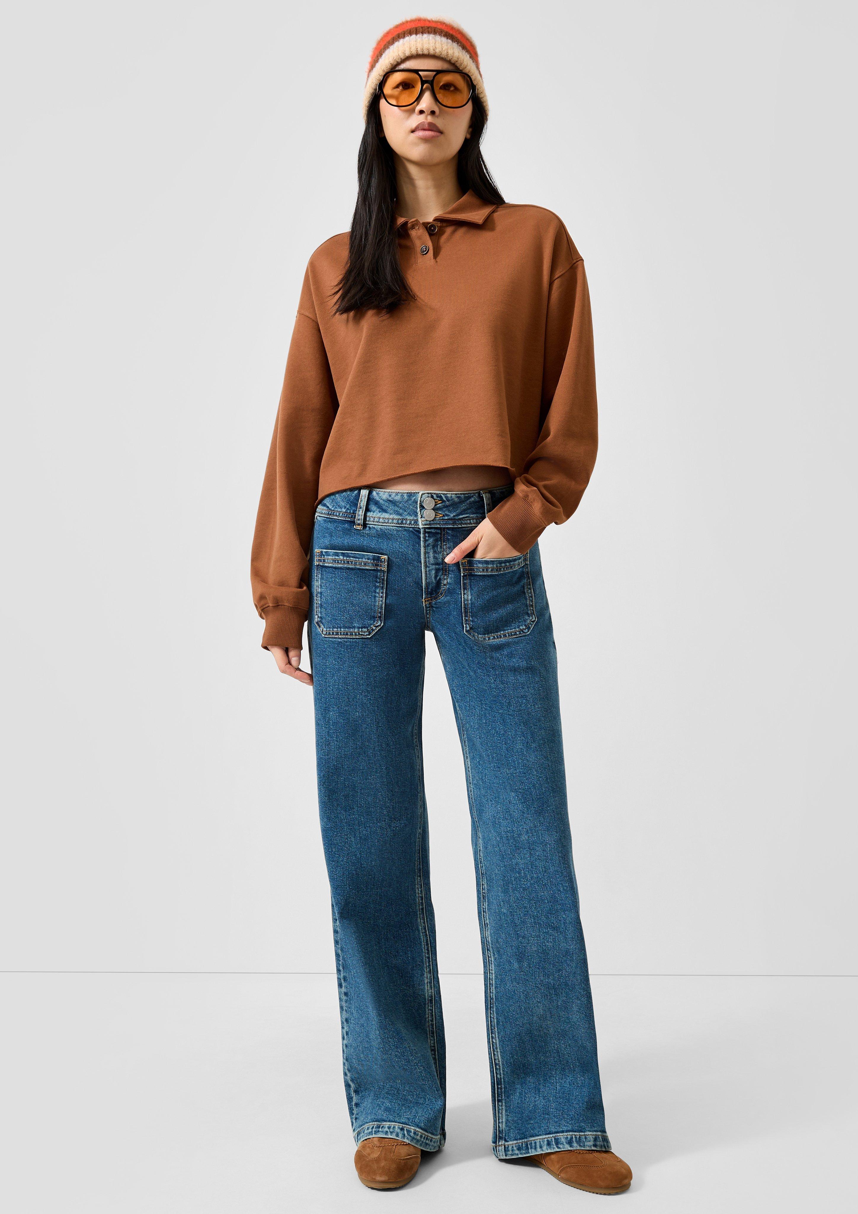 Femmes Pantalon en jean en bleu de QS