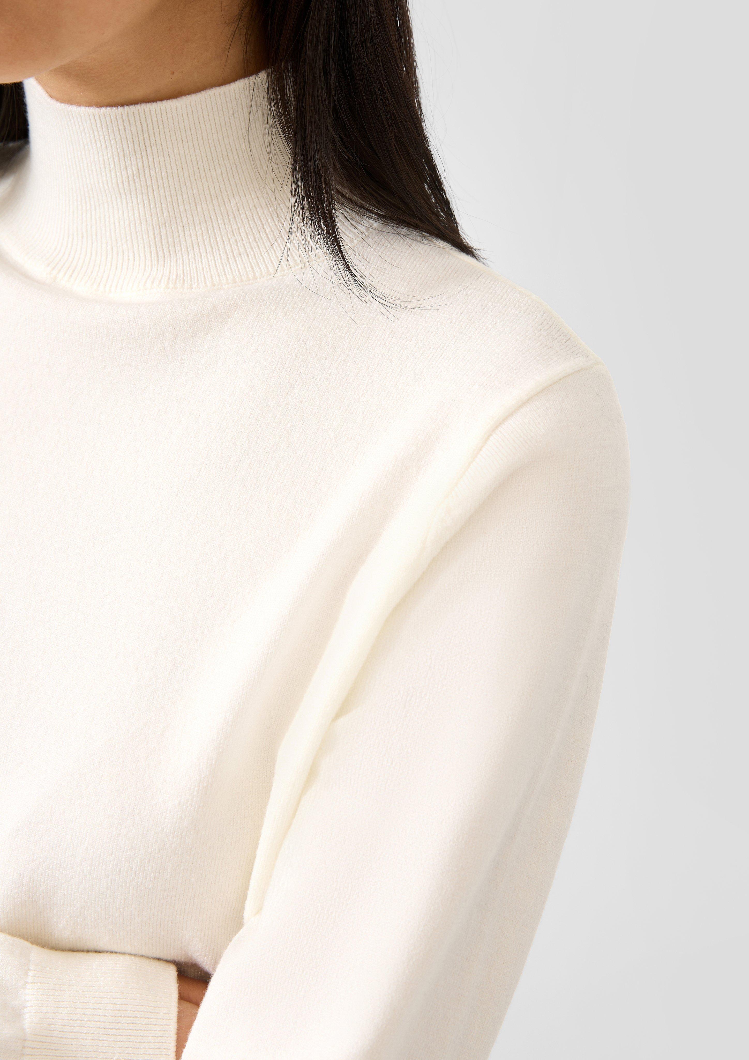 Femmes Pull en maille en crème de QS