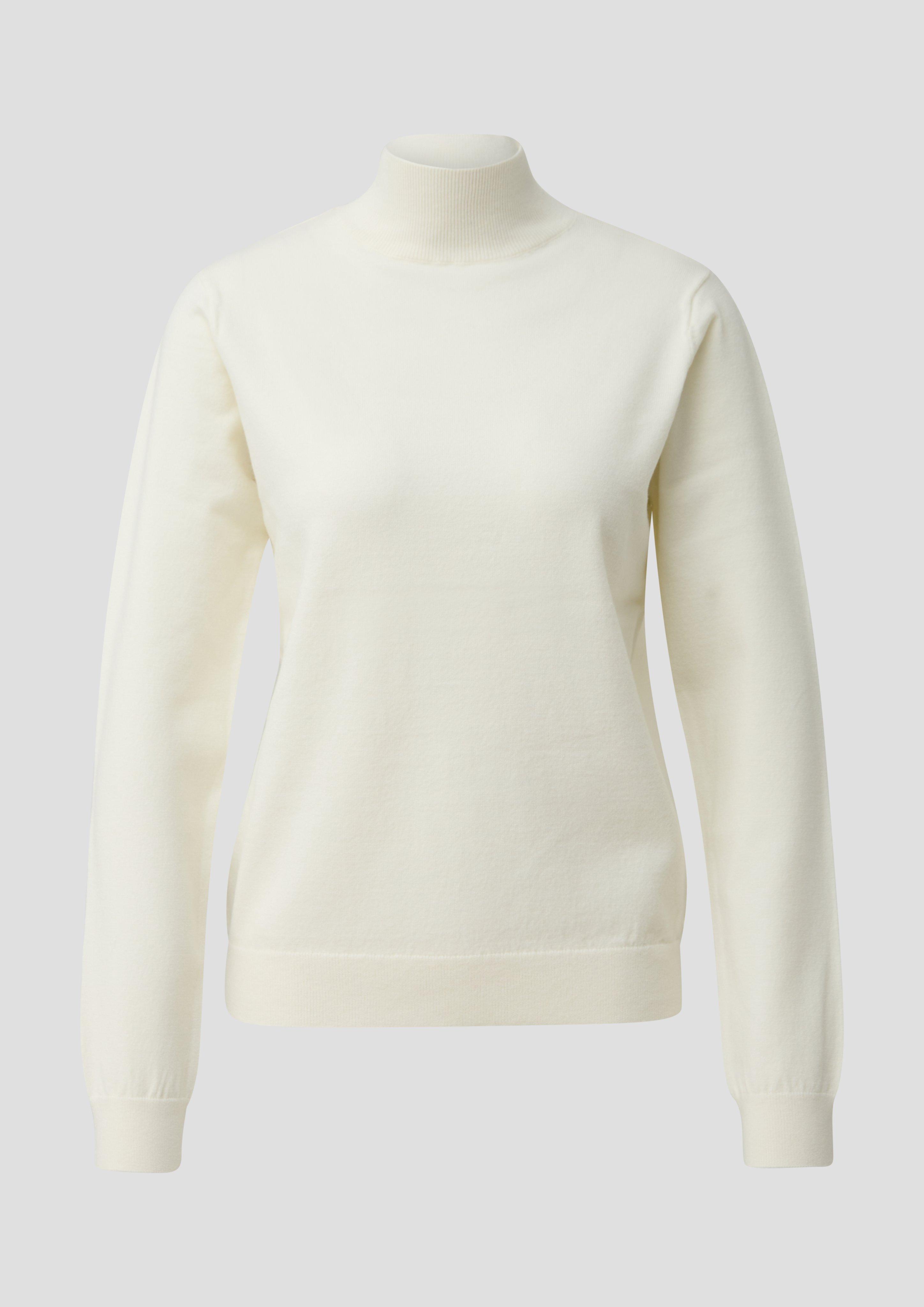 Femmes Pull en maille en crème de QS