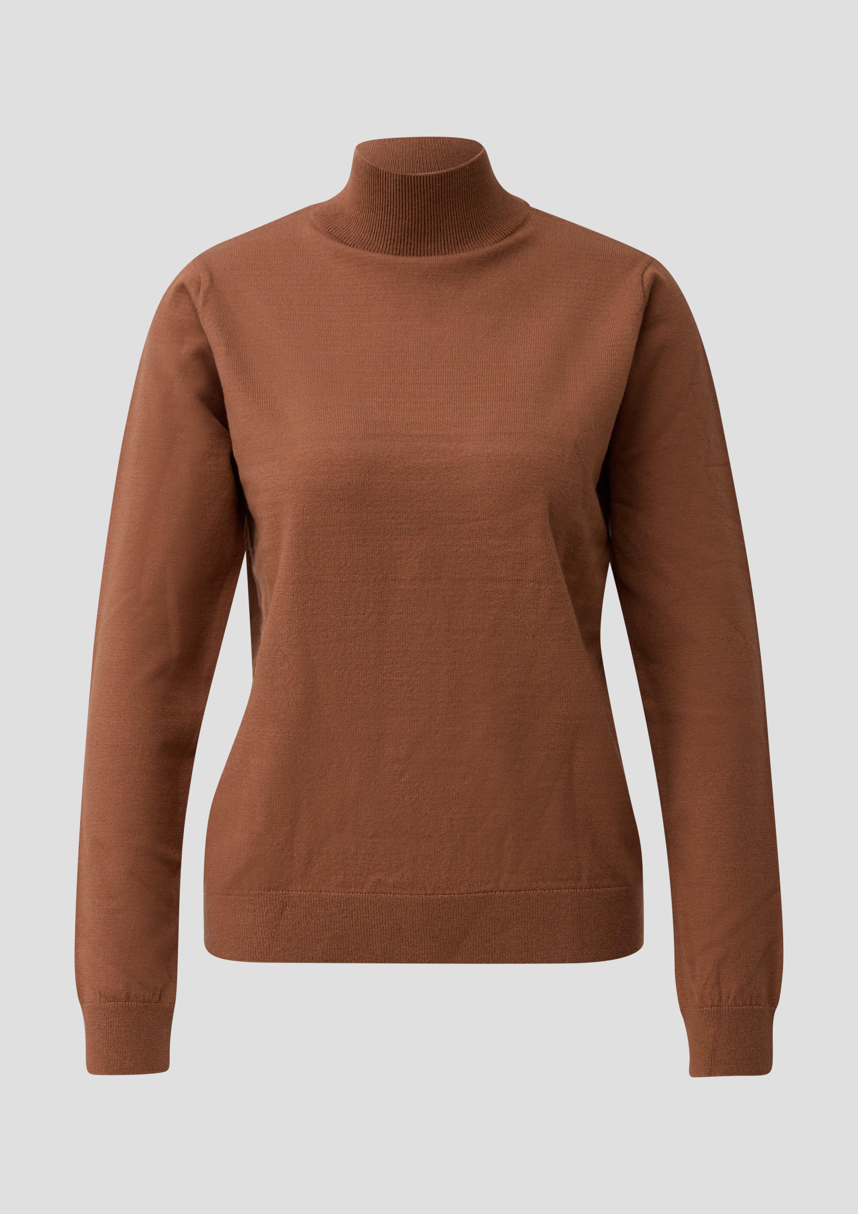 Femmes Pull en maille en brun de QS