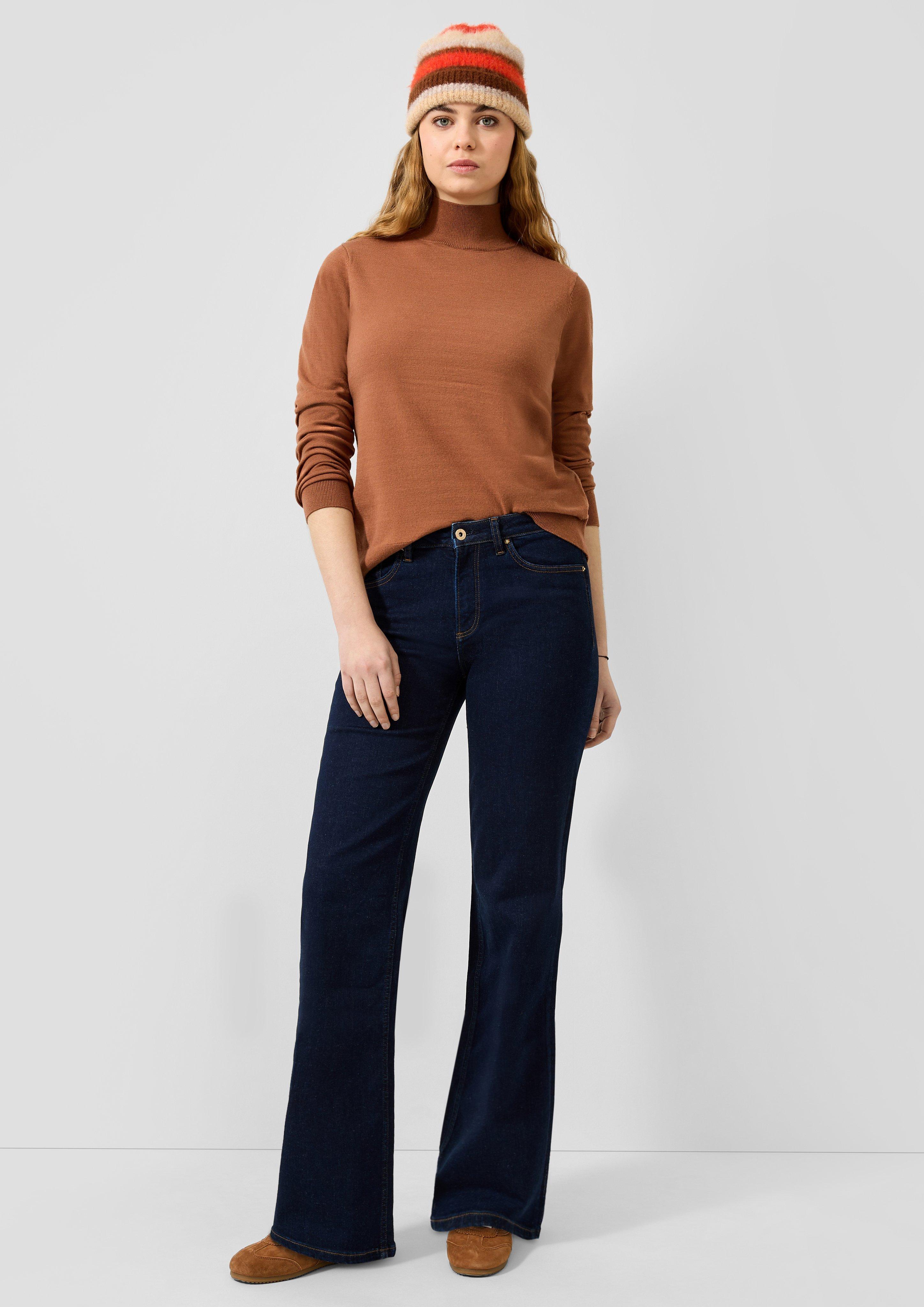 Femmes Pull en maille en brun de QS