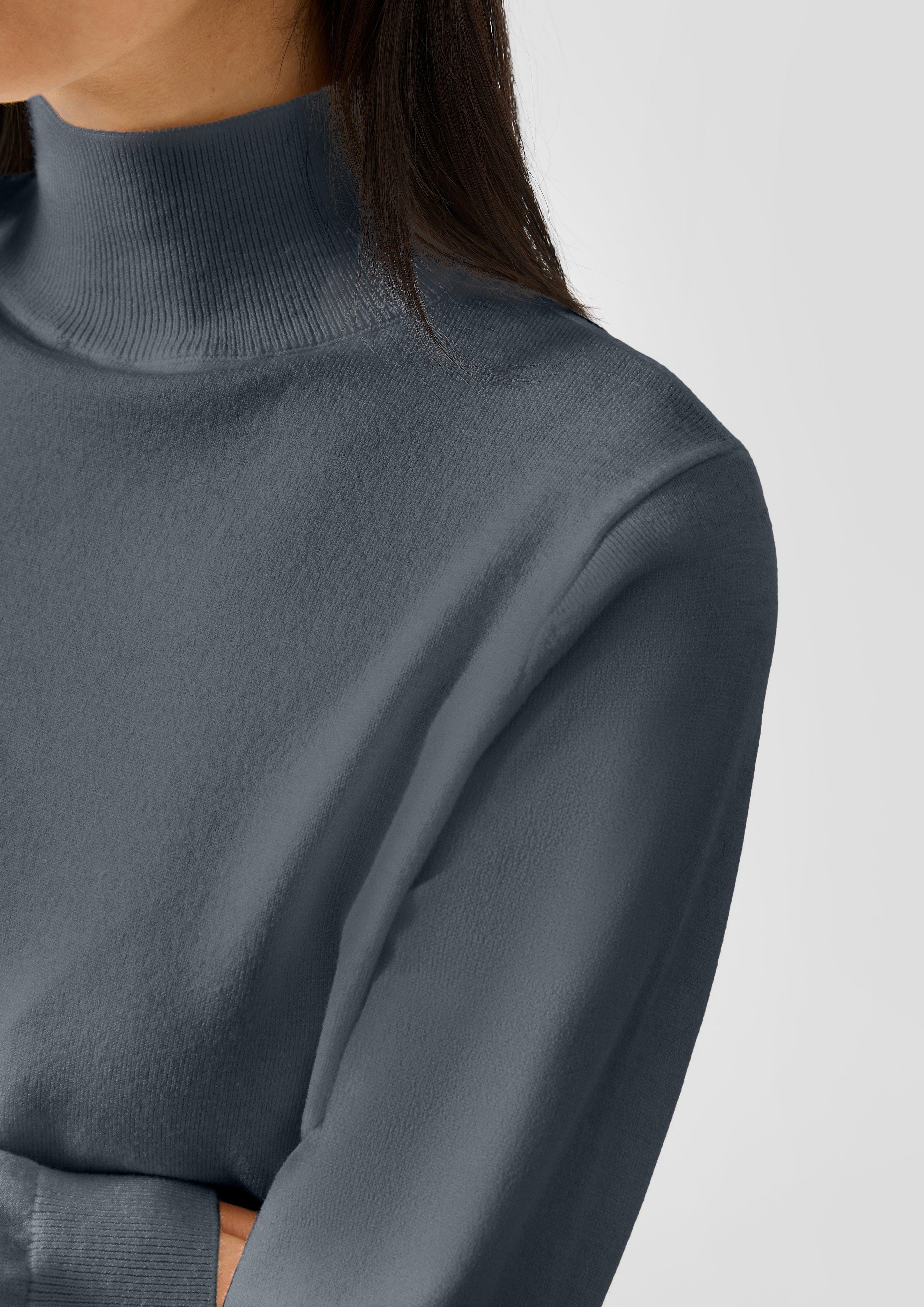 Femmes Pull en maille en gris de QS