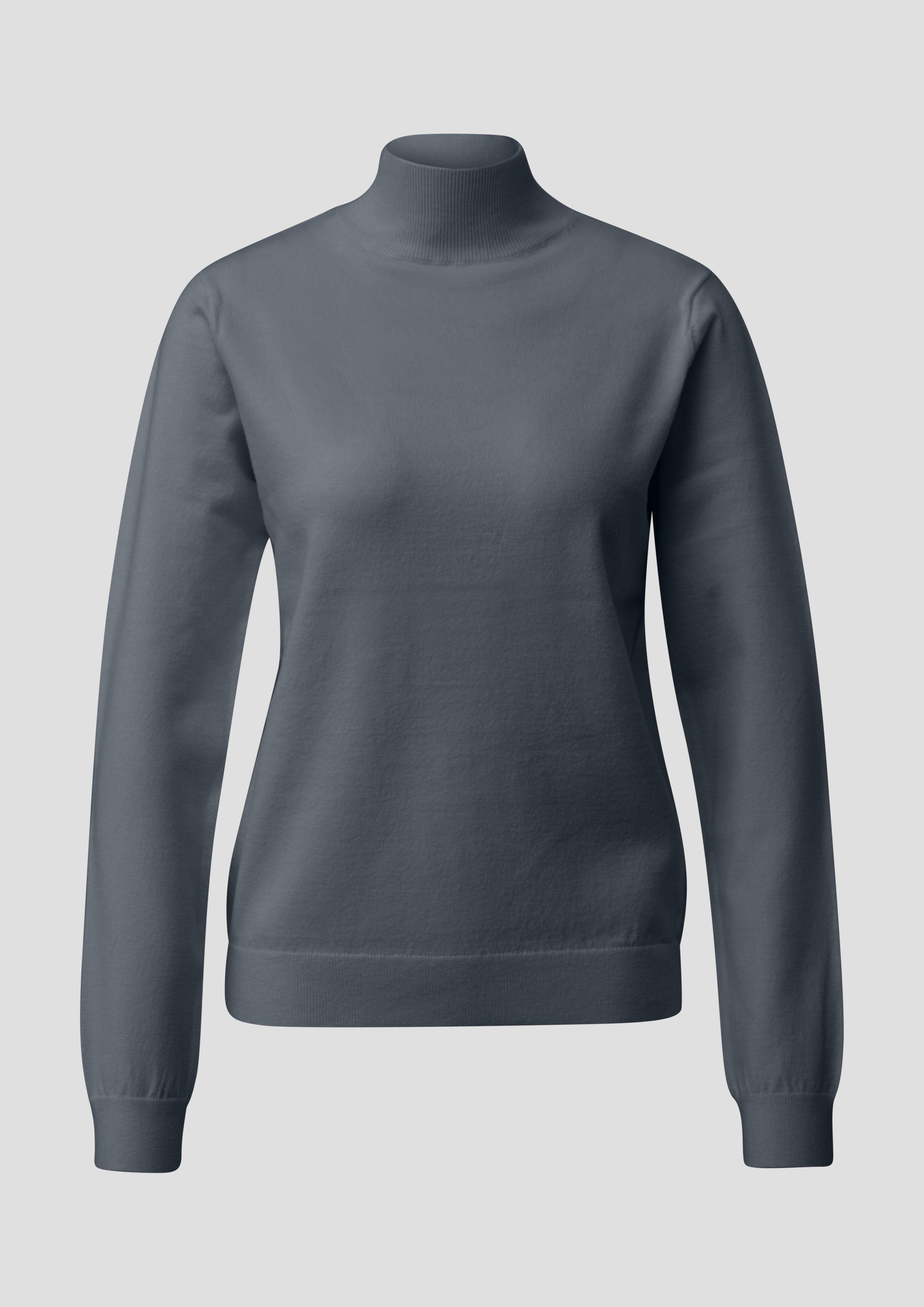 Femmes Pull en maille en gris de QS