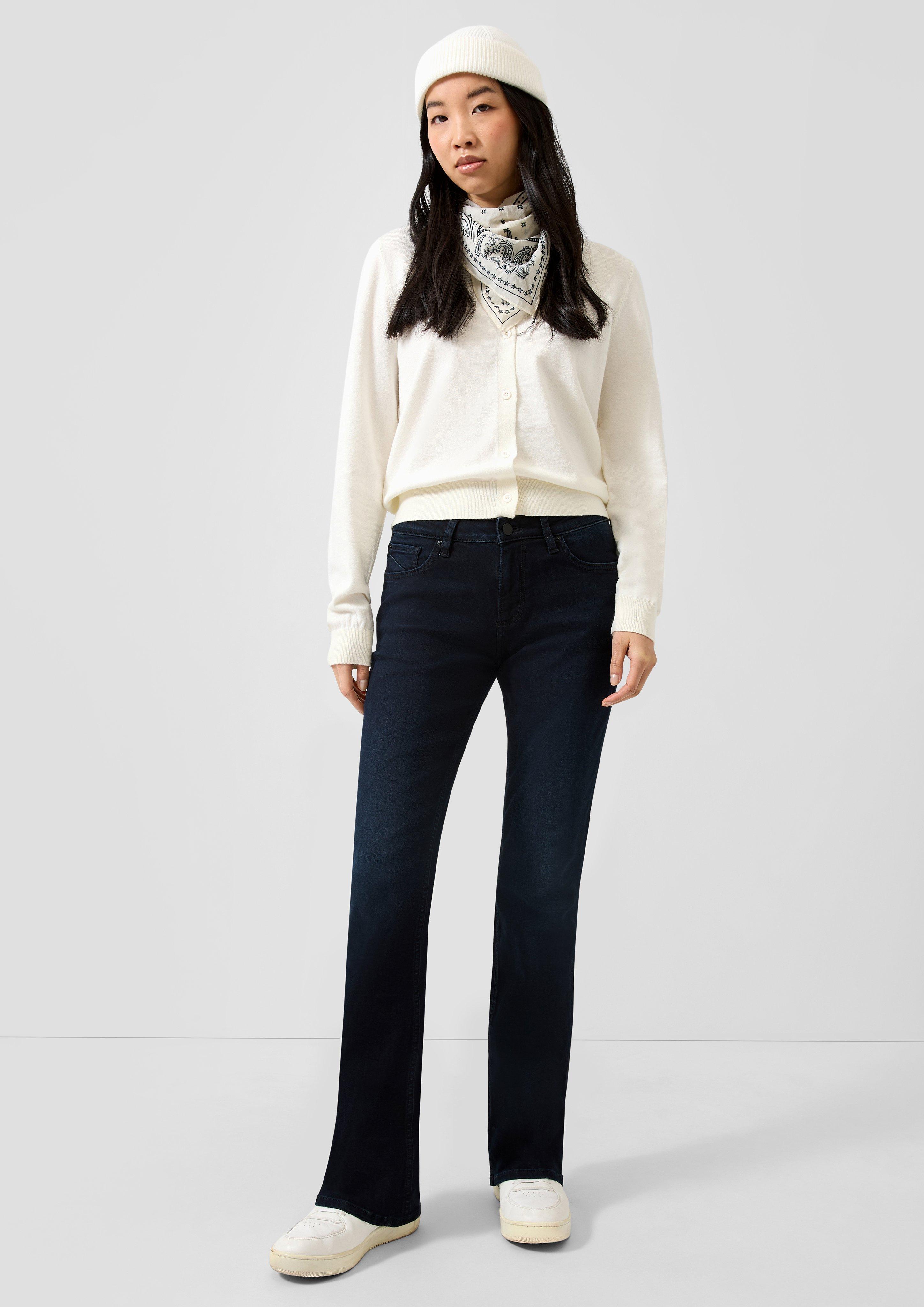 Femmes Cardigan en mélange de viscose | QS x Vanessa Mai en crème de QS